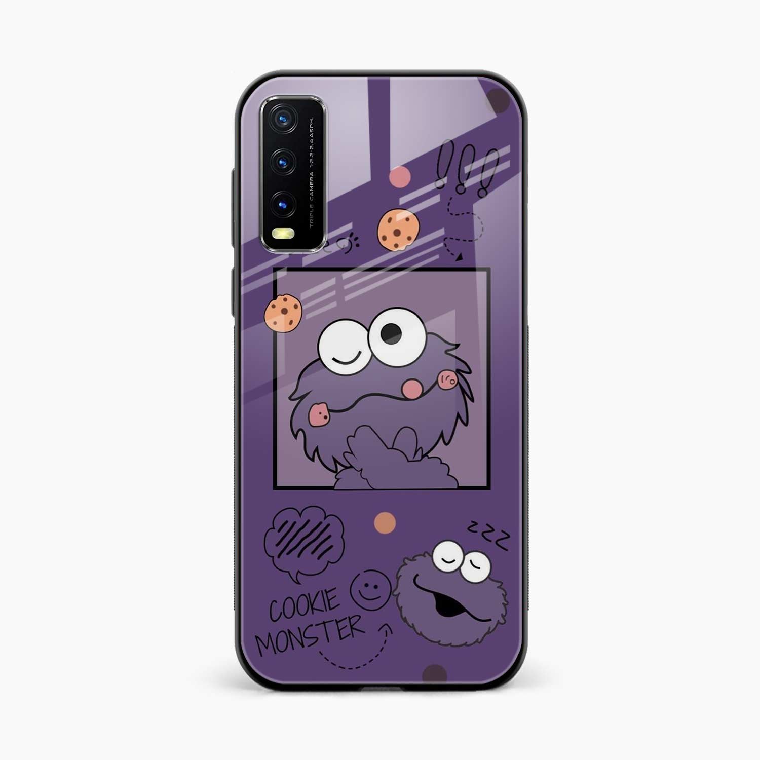 Cookie Monster Vivo Y20 Back Cover