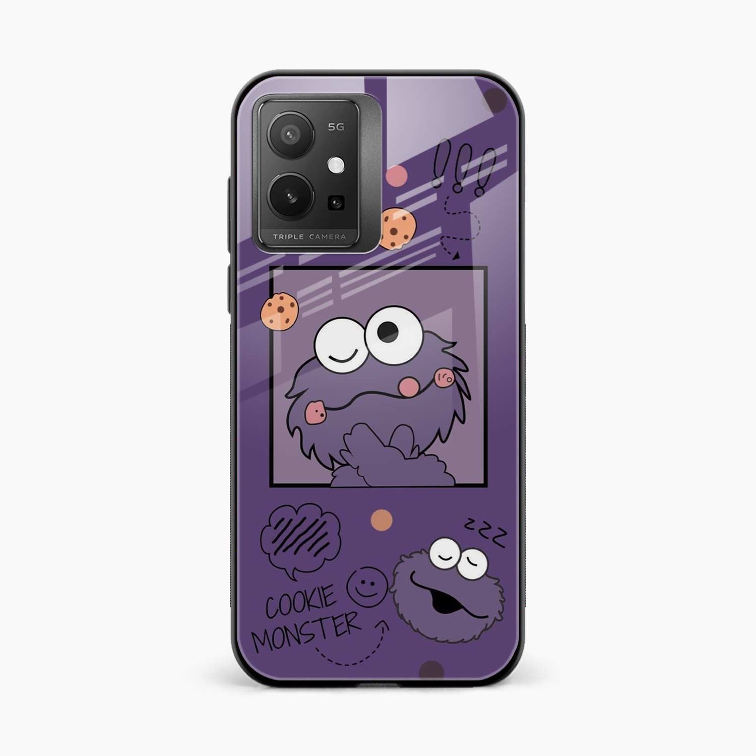 Cookie Monster Vivo Y75 5G Back Cover