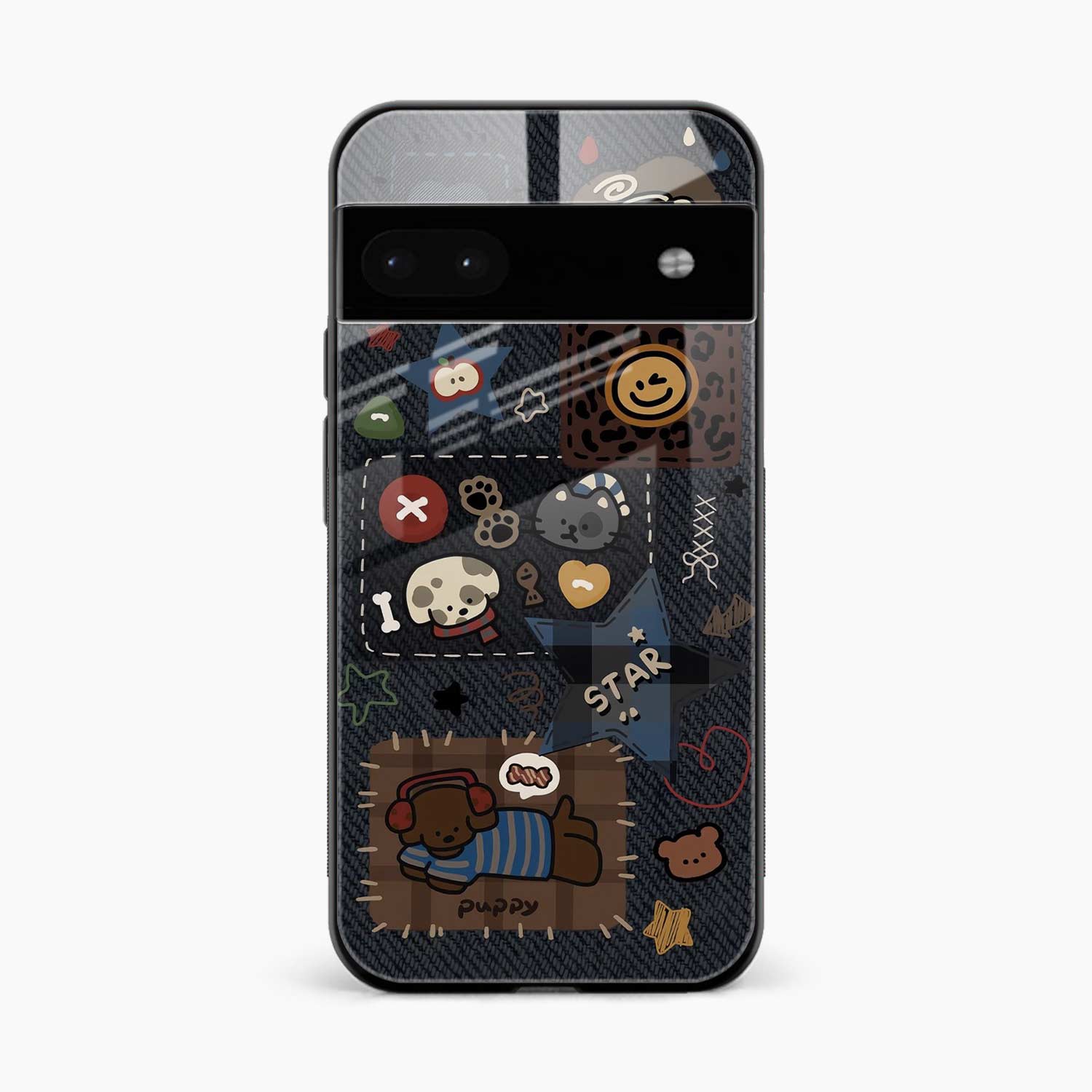 Cute Doodle Google Pixel 7a Back Cover