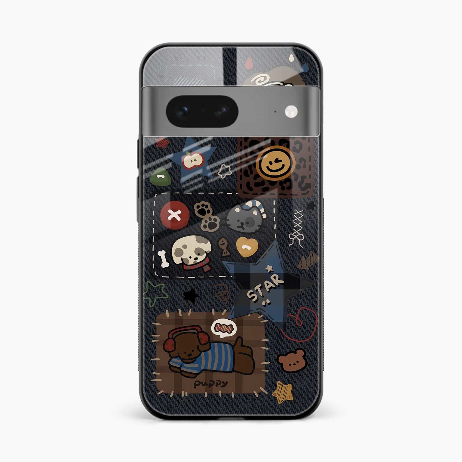 Cute Doodle Google Pixel 8 Back Cover