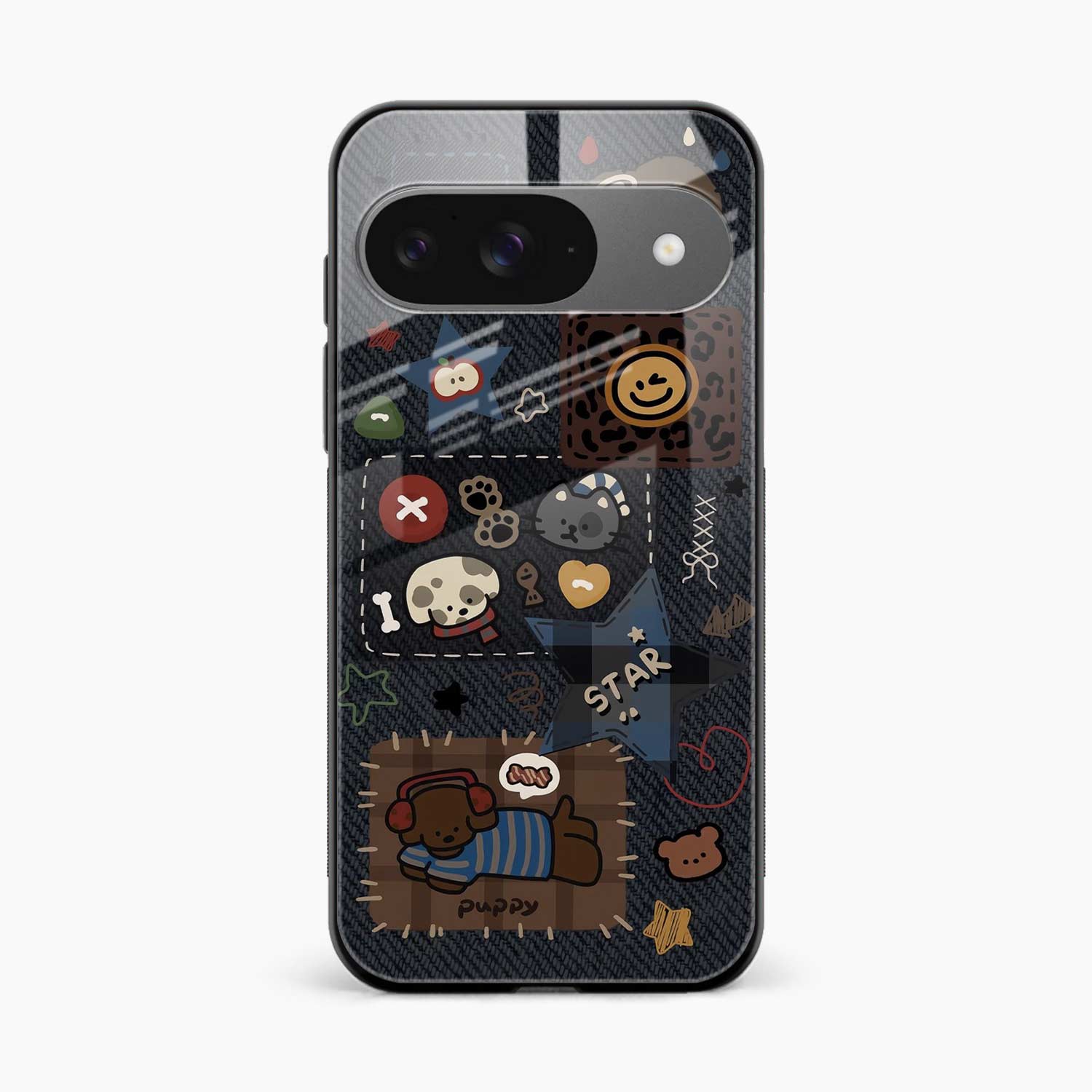 Cute Doodle Google Pixel 9 Back Cover