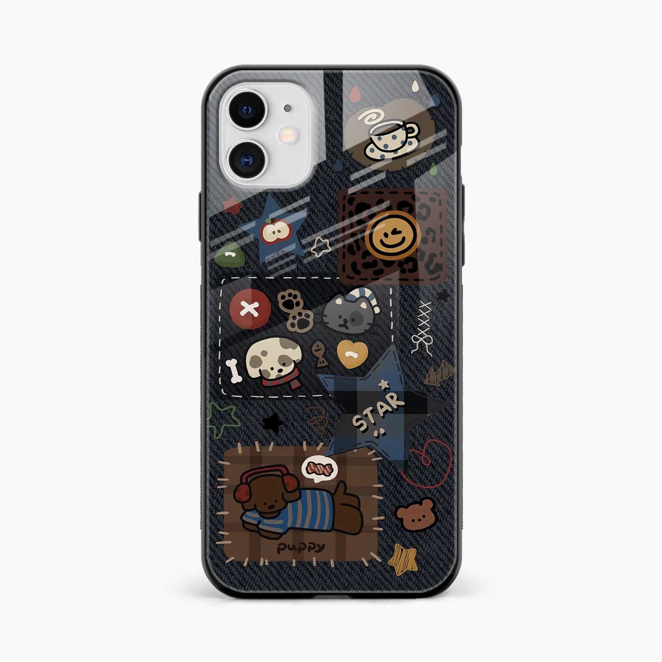 Cute Doodle iPhone 12 Mini Back Cover