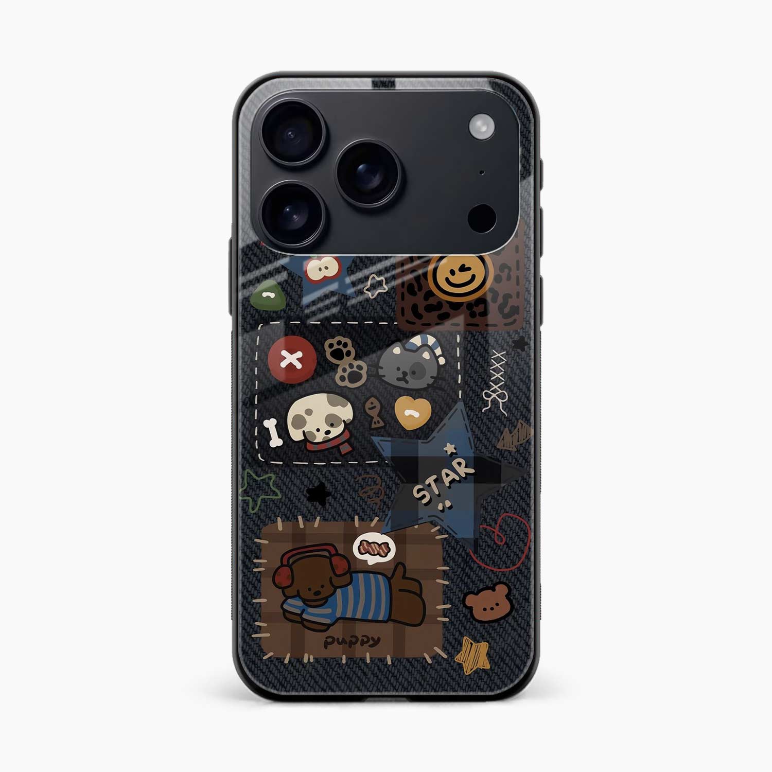 Cute Doodle iPhone 17 Pro Max Back Cover