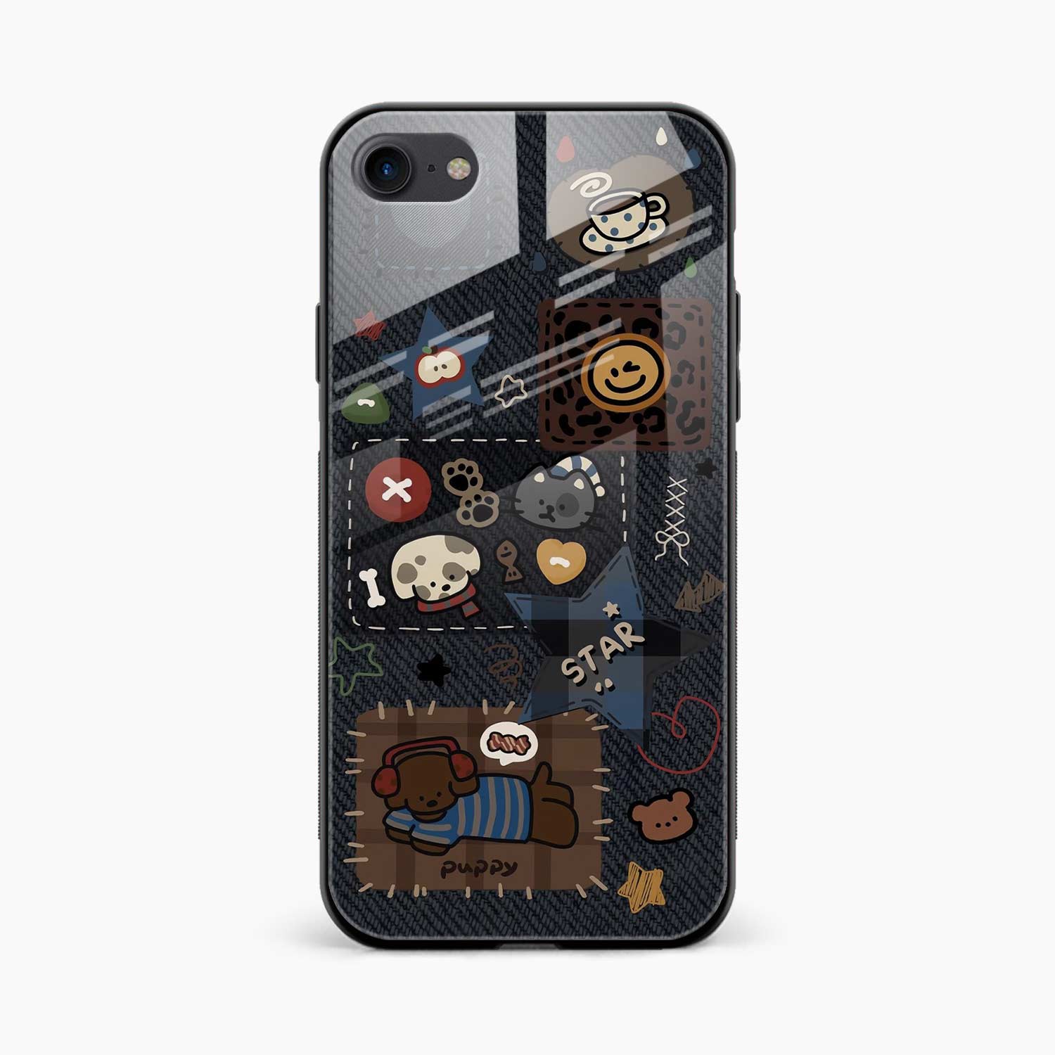 Cute Doodle iPhone 6s Plus Back Cover