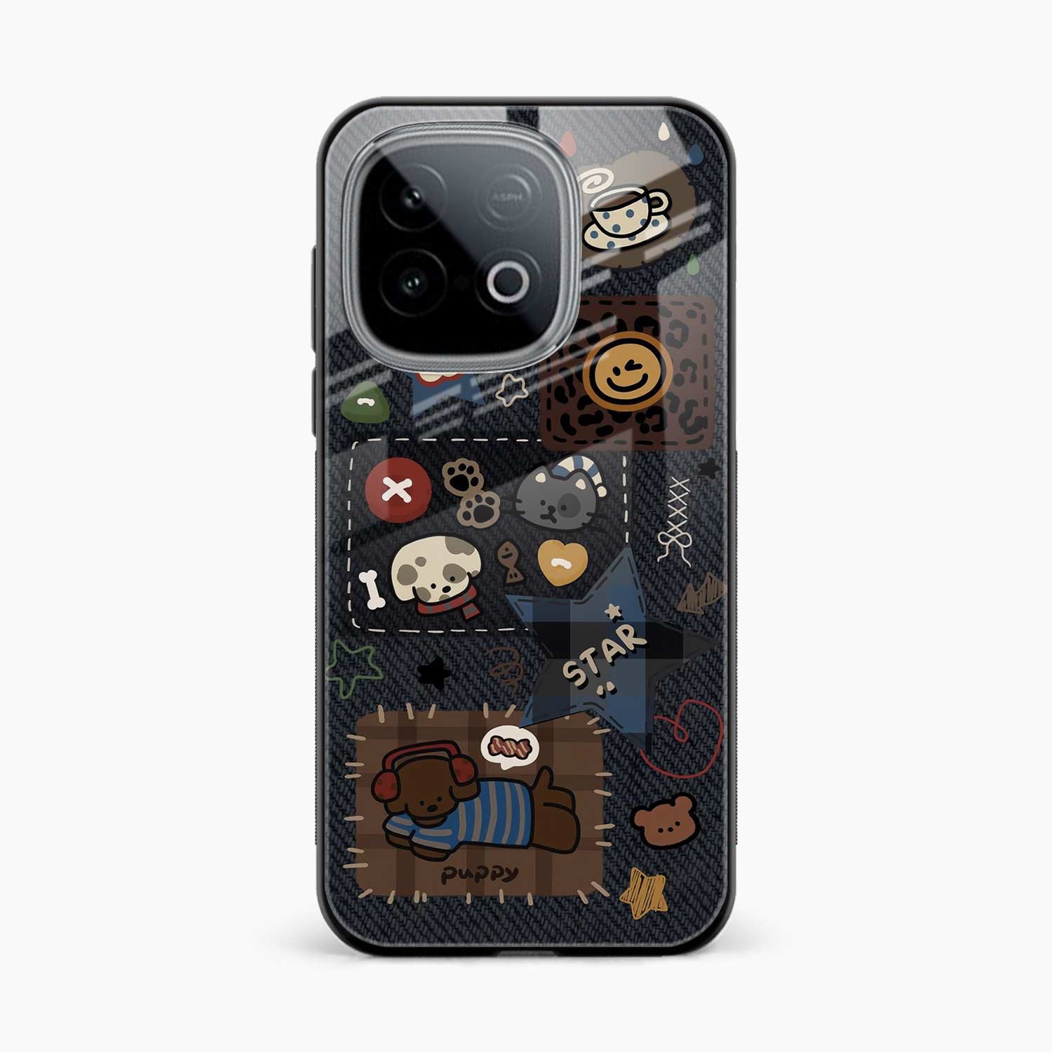 Cute Doodle Iqoo Neo 10 Back Cover
