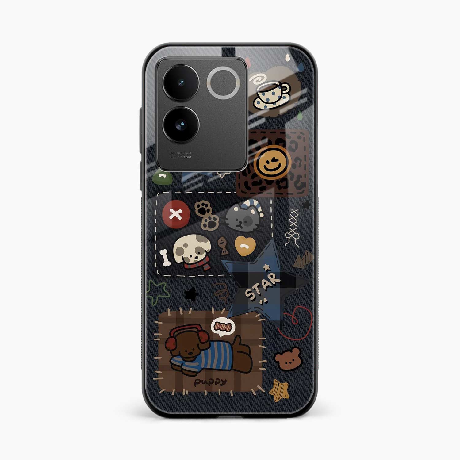Cute Doodle Iqoo Z7 Pro 5G Back Cover