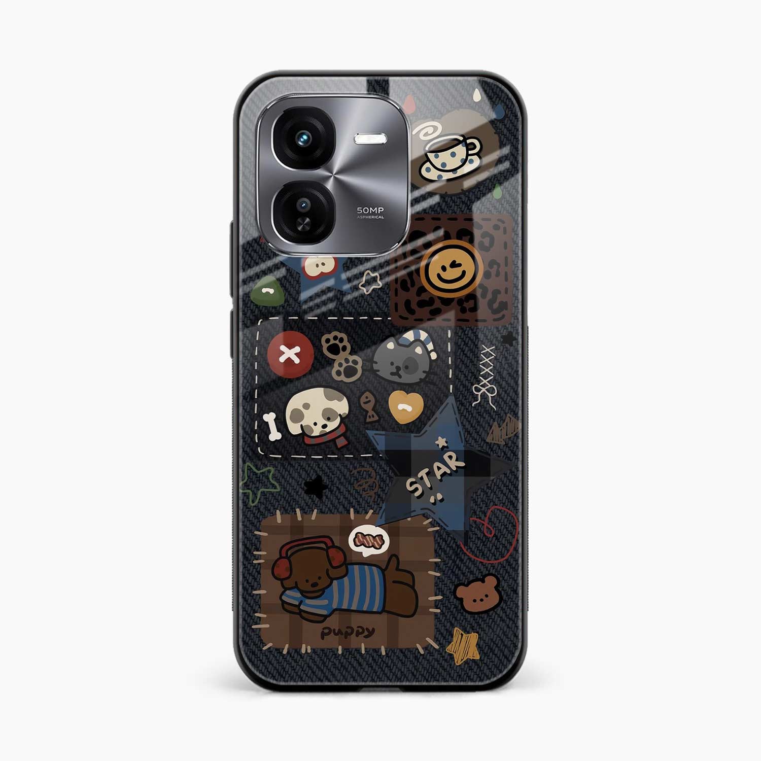 Cute Doodle Iqoo Z9 5G Back Cover
