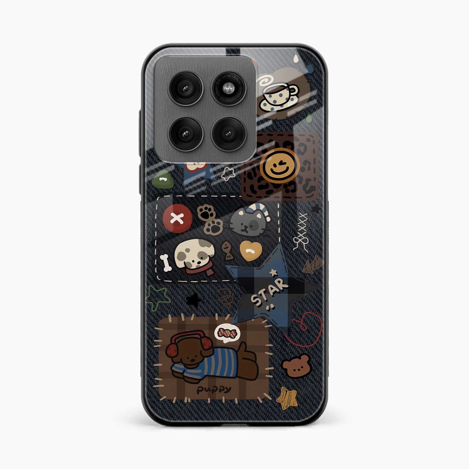 Cute Doodle Motorola Edge 60 5G Back Cover