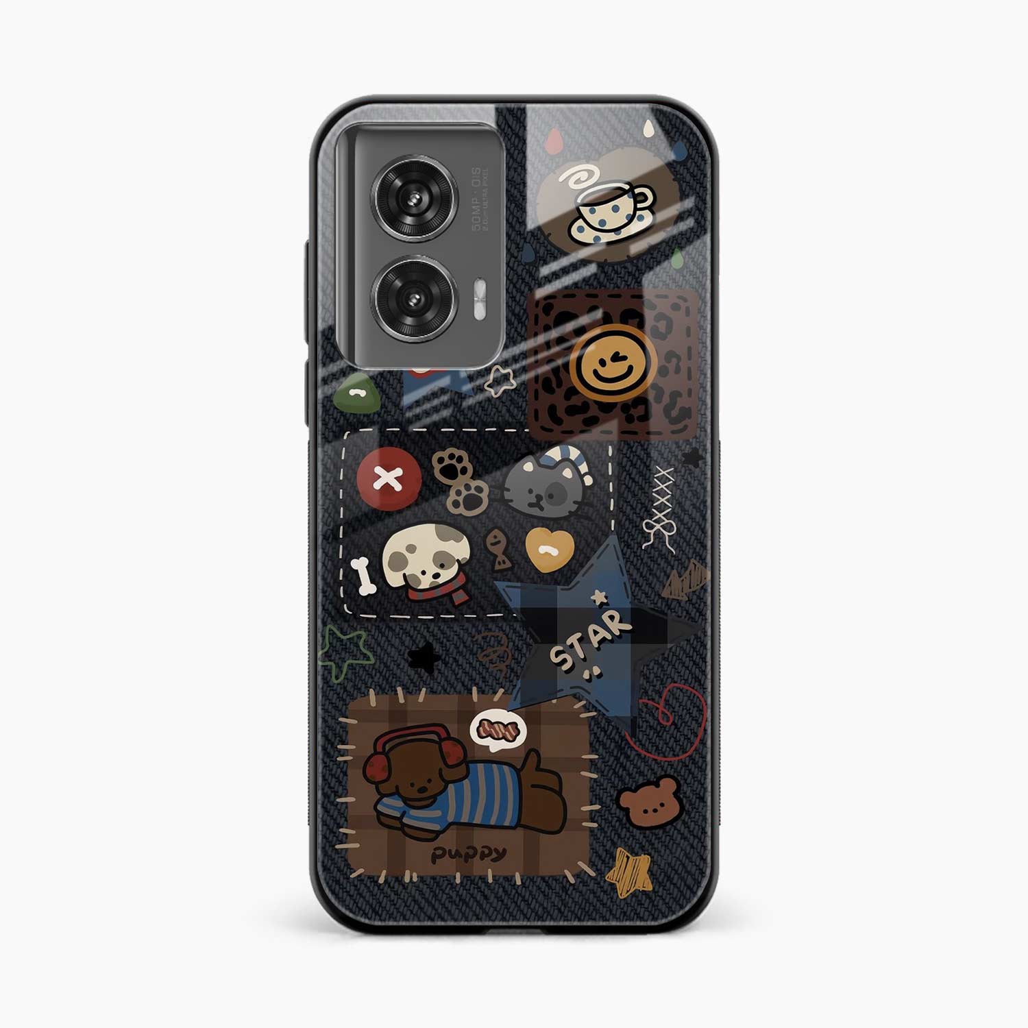 Cute Doodle Motorola G96 5G Back Cover