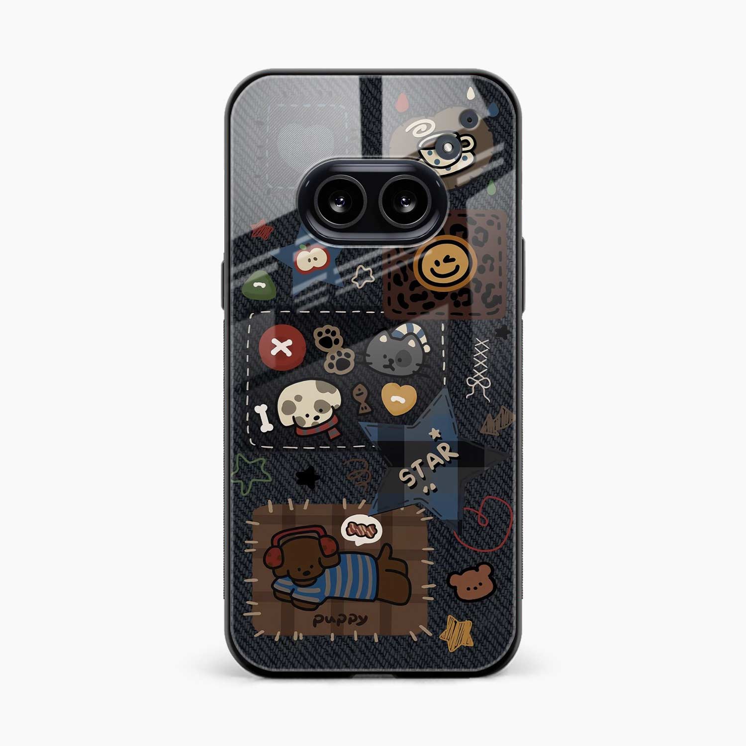 Cute Doodle Nothing Phone 2a Plus Back Cover
