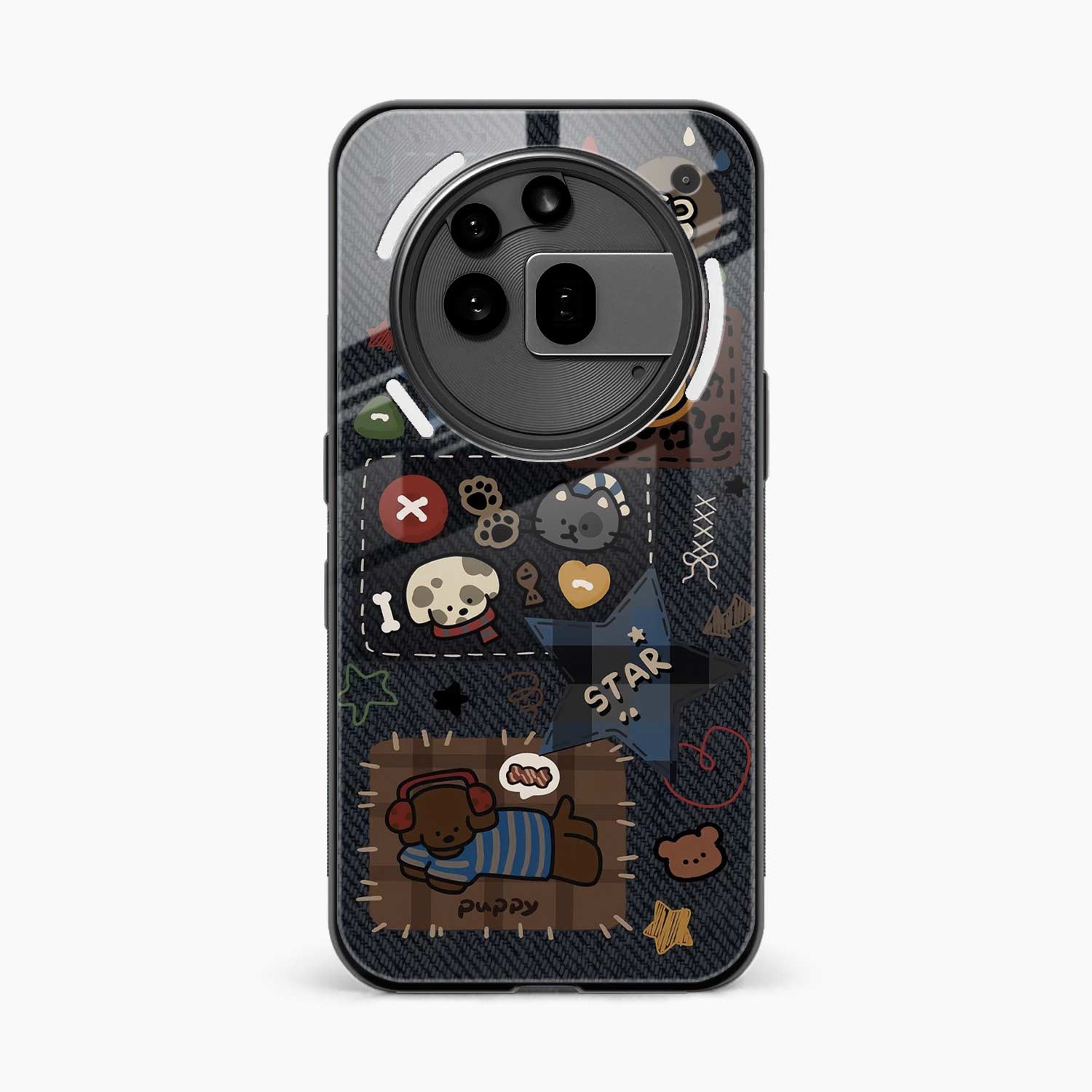 Cute Doodle Nothing Phone 3a Pro Back Cover