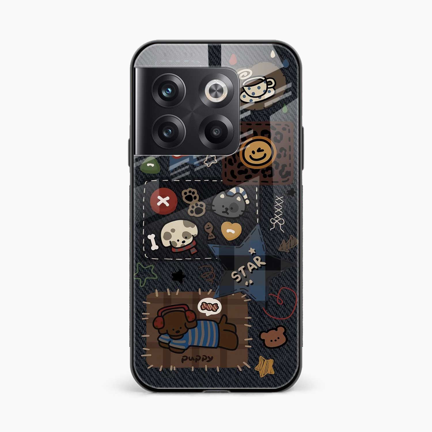 Cute Doodle OnePlus 10T Back Cover