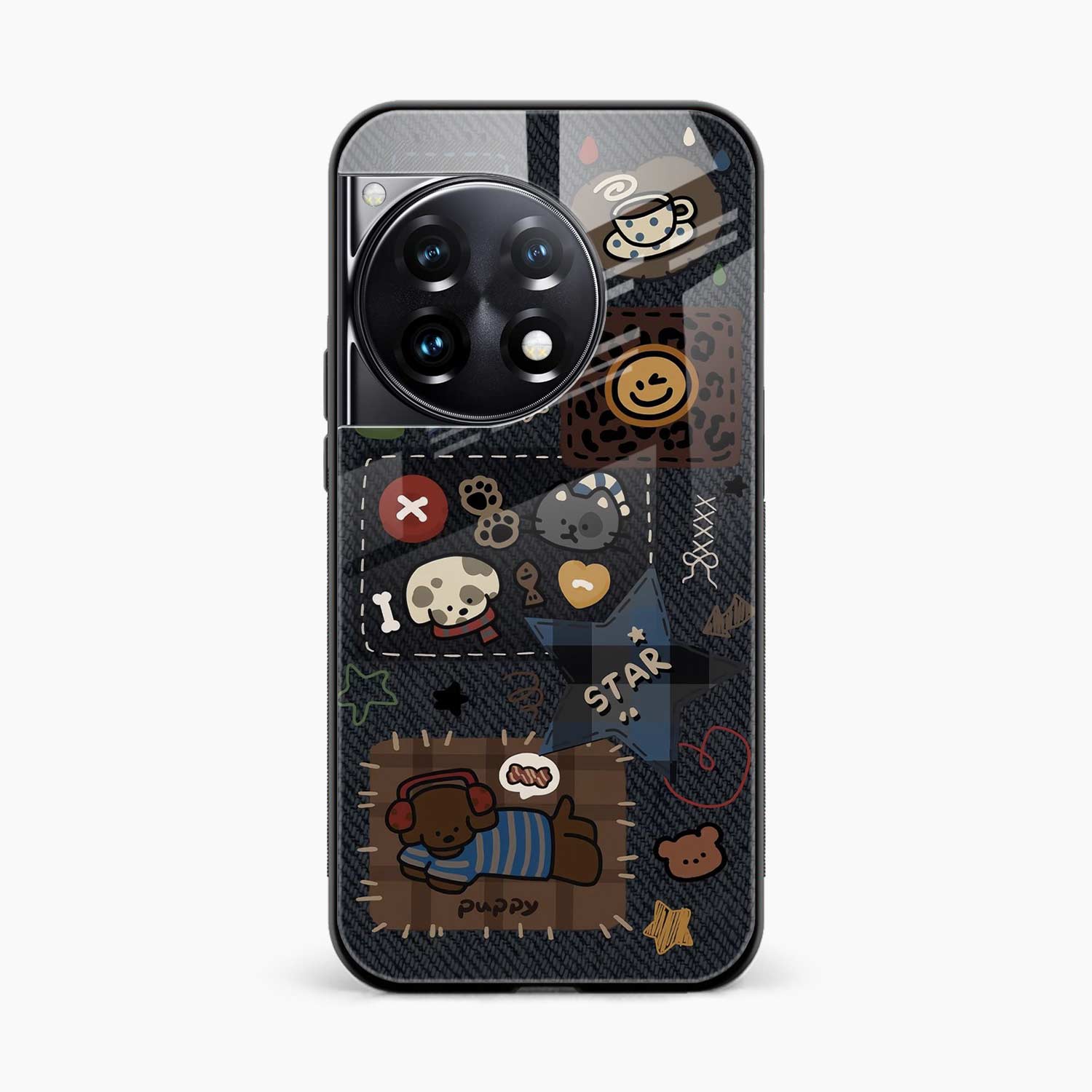 Cute Doodle OnePlus 12r Back Cover