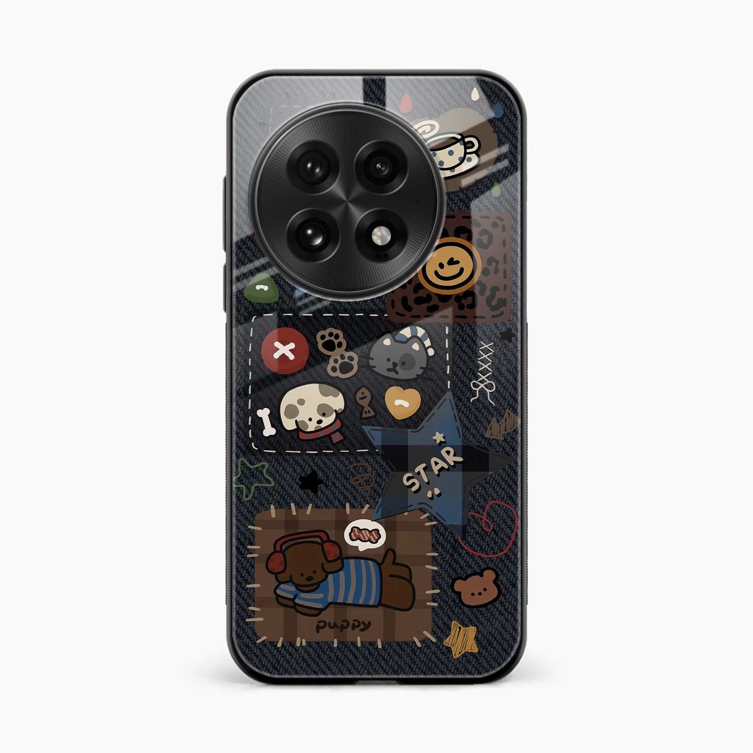 Cute Doodle OnePlus 13 Back Cover