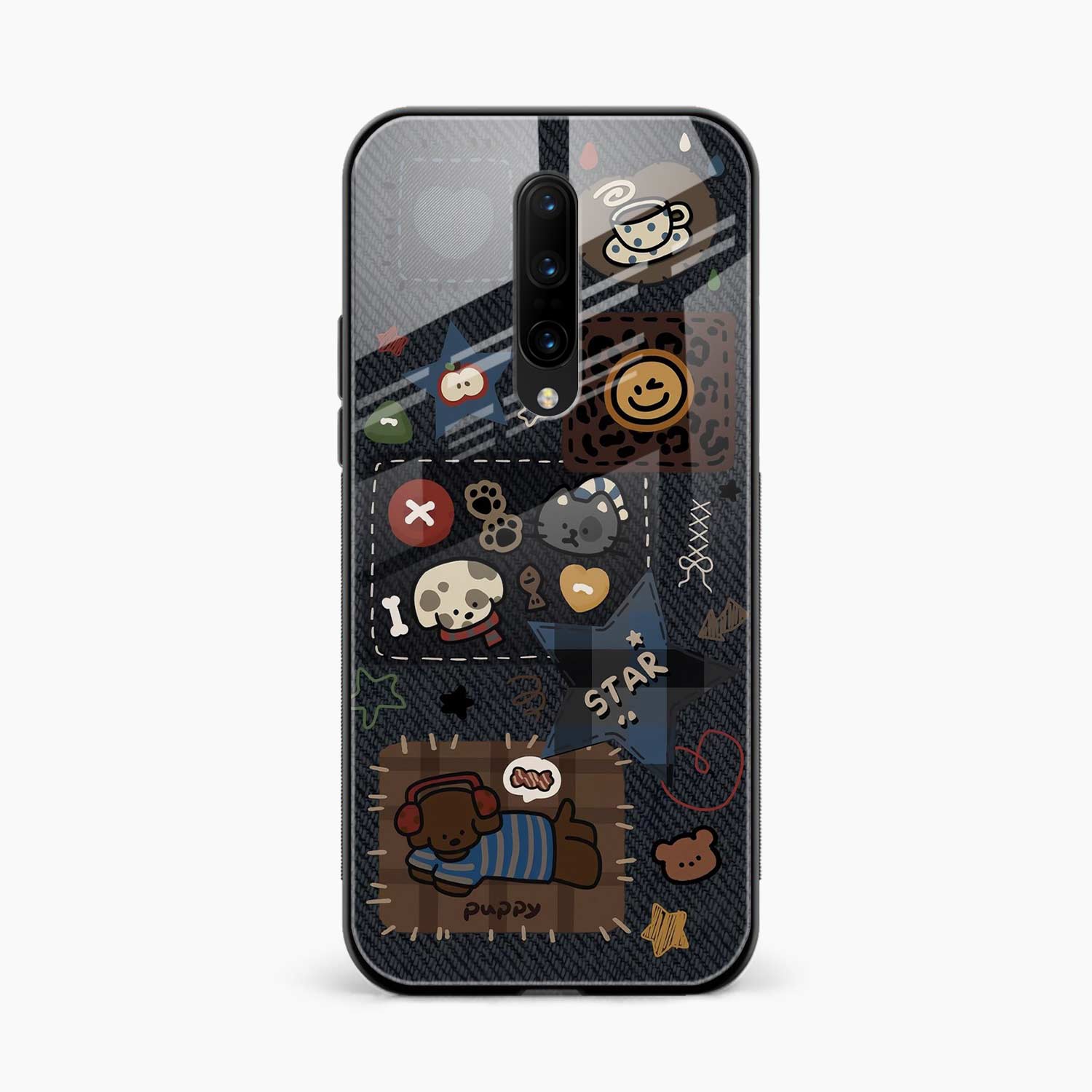 Cute Doodle OnePlus 7 Pro Back Cover