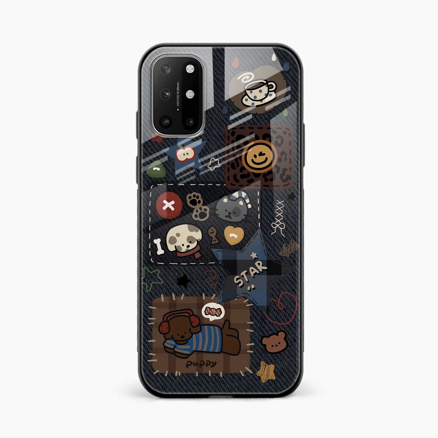 Cute Doodle OnePlus 8T Back Cover