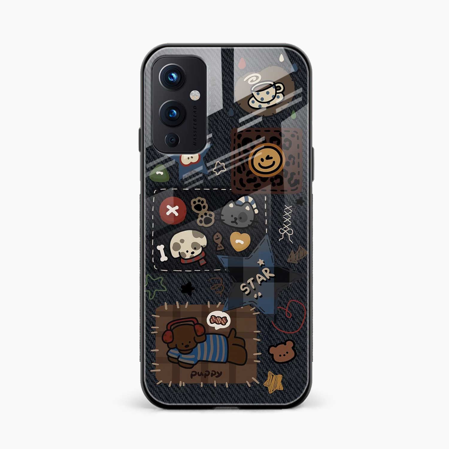 Cute Doodle OnePlus 9 Back Cover