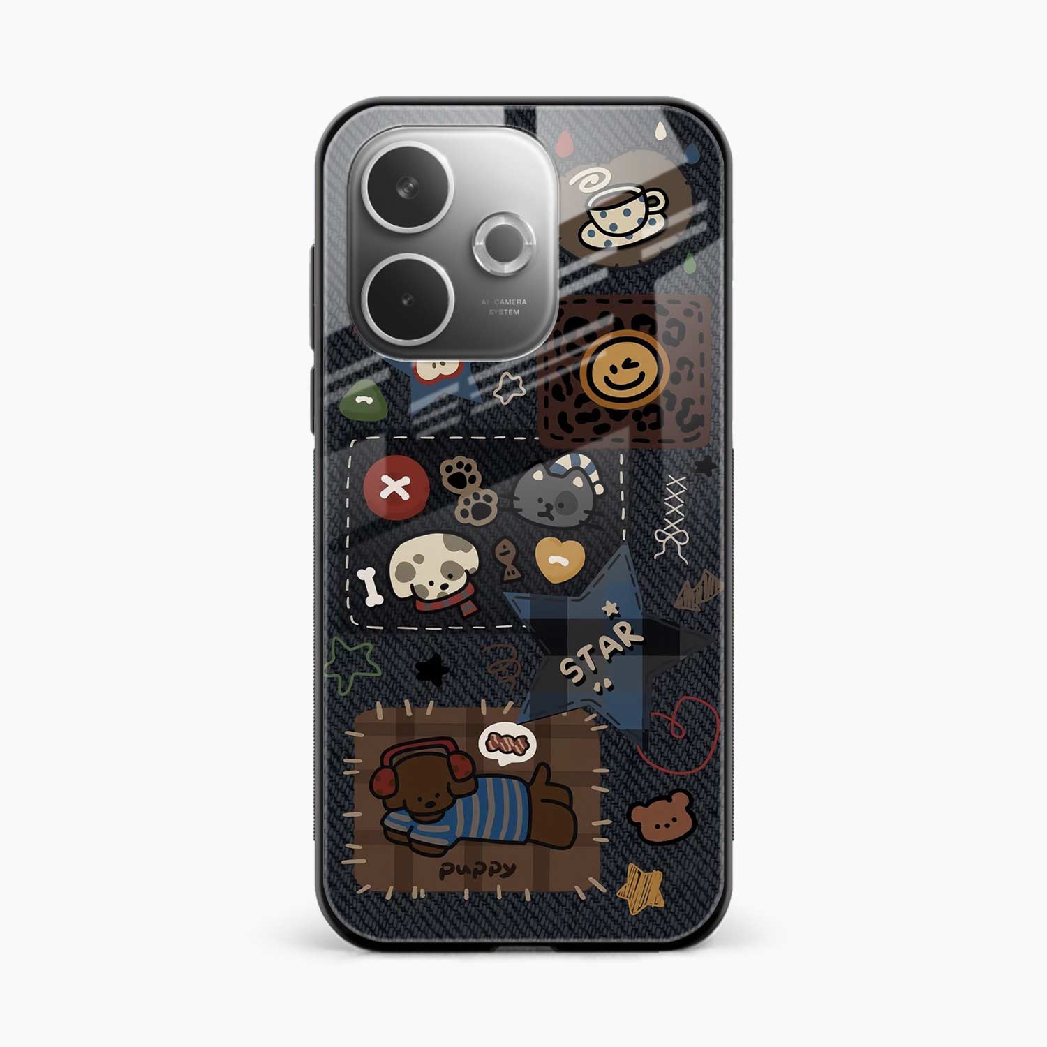Cute Doodle Oppo A5 Pro 5G Back Cover