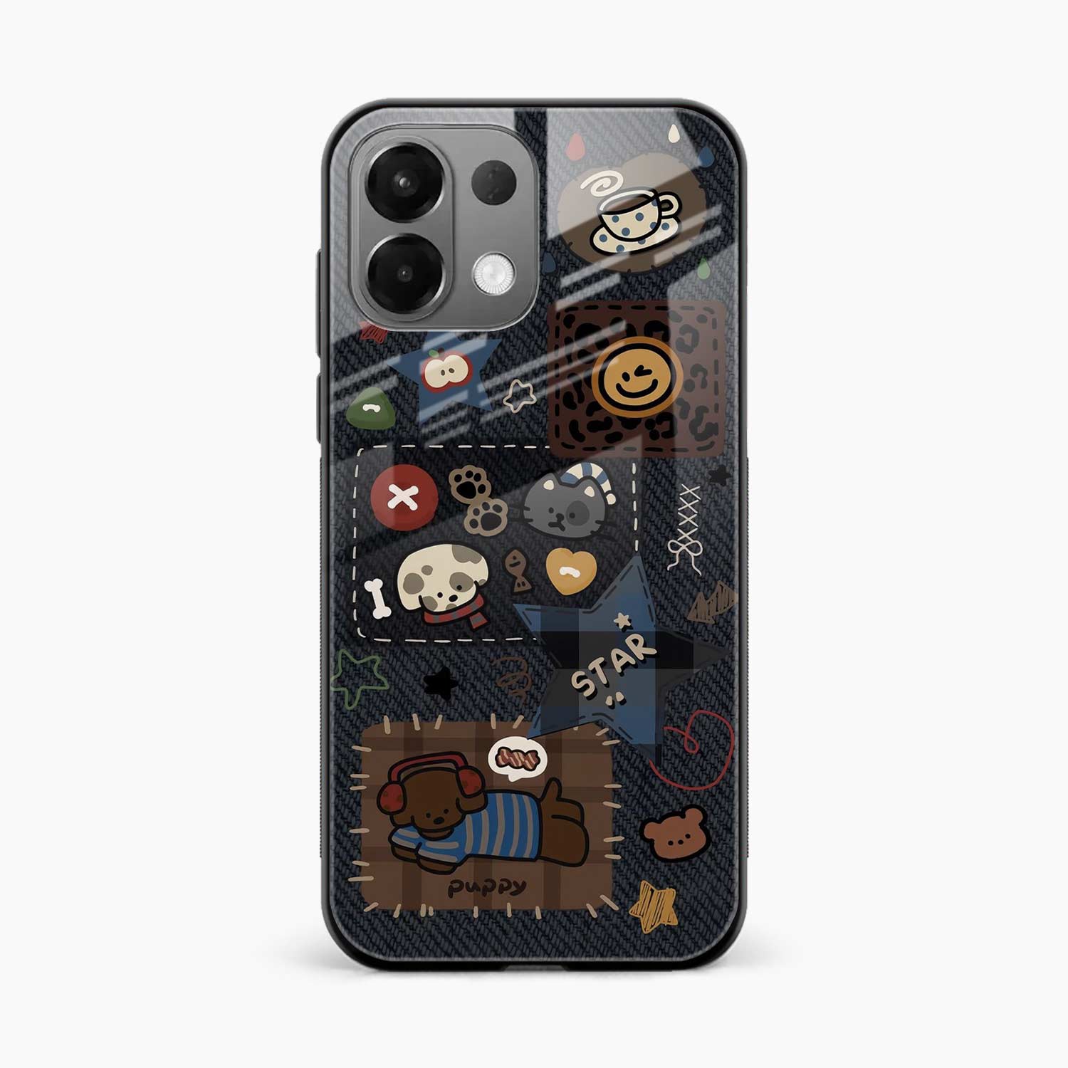 Cute Doodle Oppo K13 5G Back Cover
