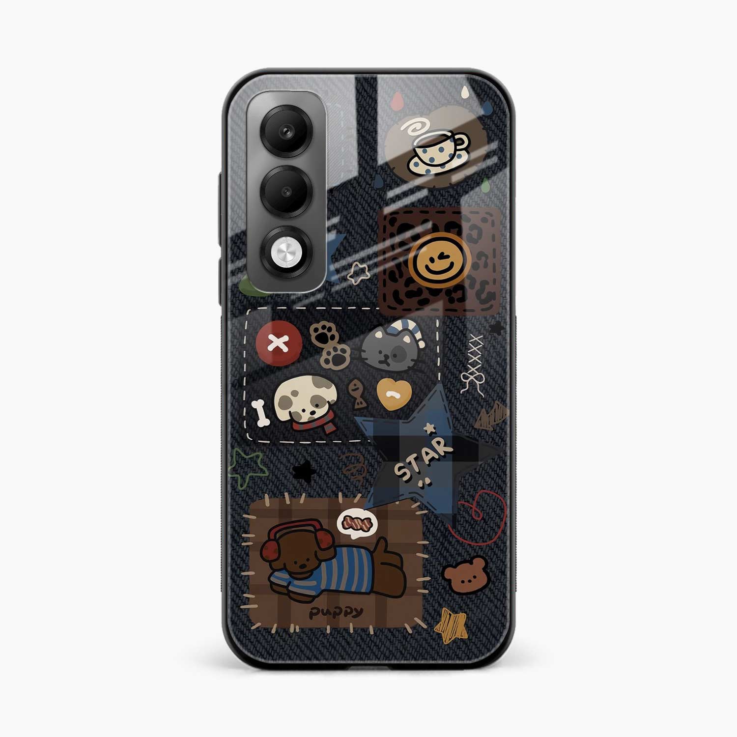 Cute Doodle Oppo K13x 5G Back Cover