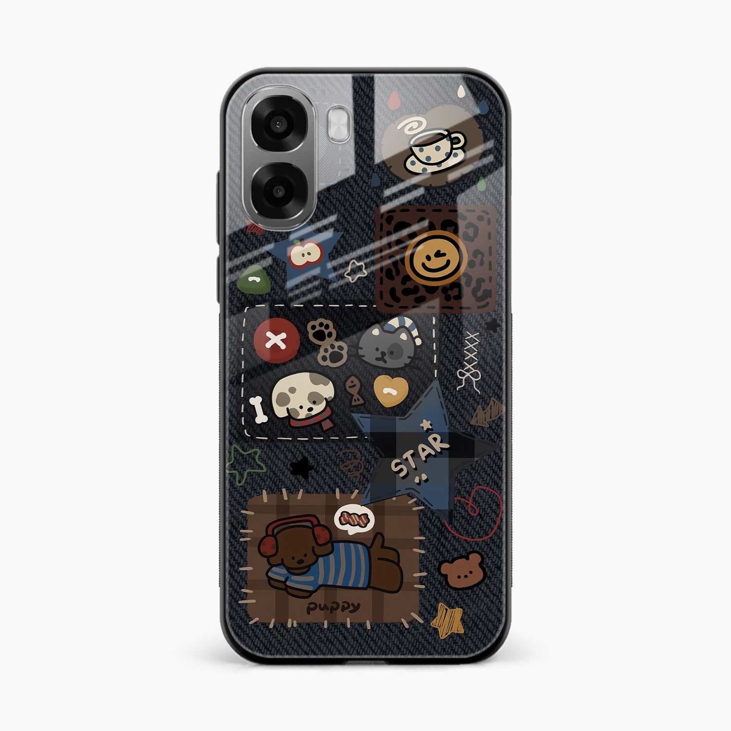 Cute Doodle Oppo K14x 5G Back Cover