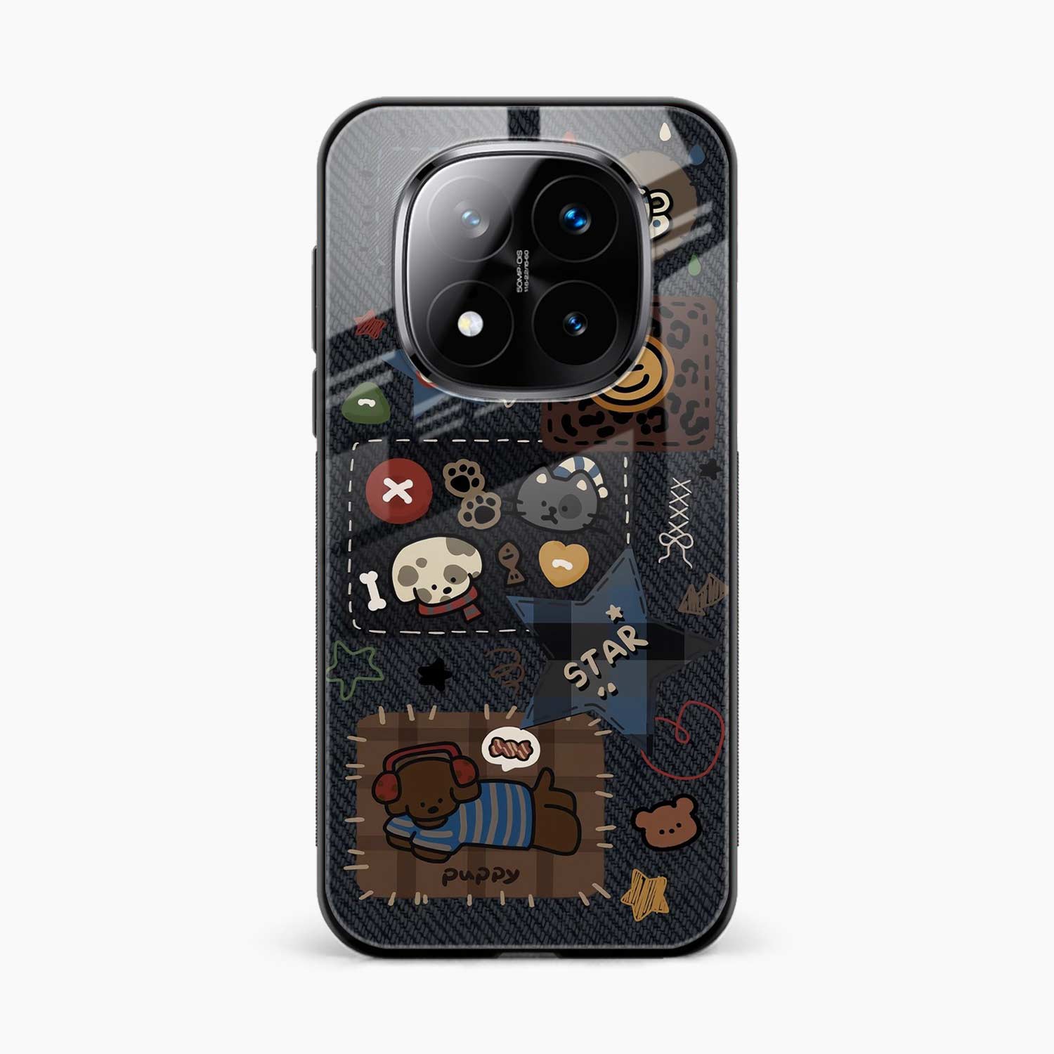 Cute Doodle Poco X7 5G Back Cover
