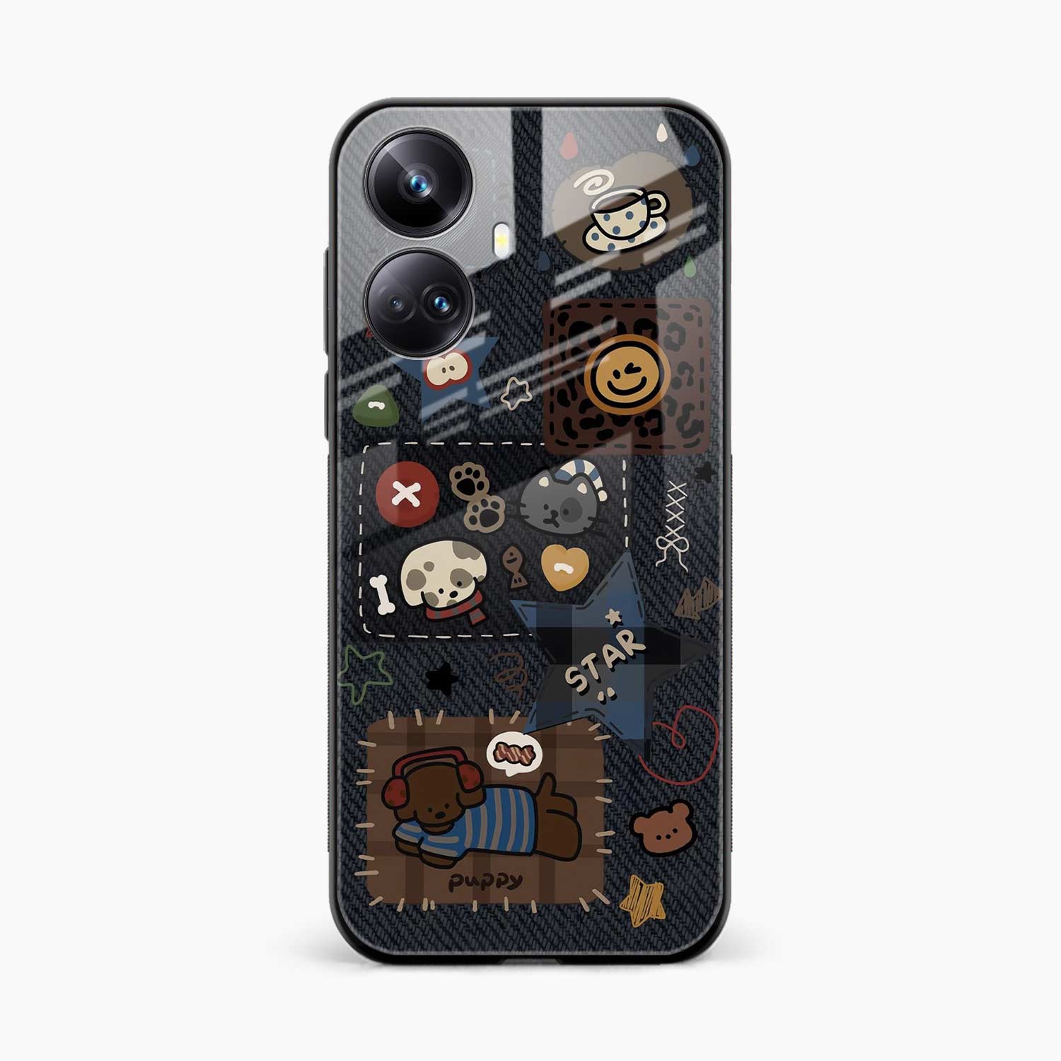 Cute Doodle Realme 10 Pro Plus Back Cover