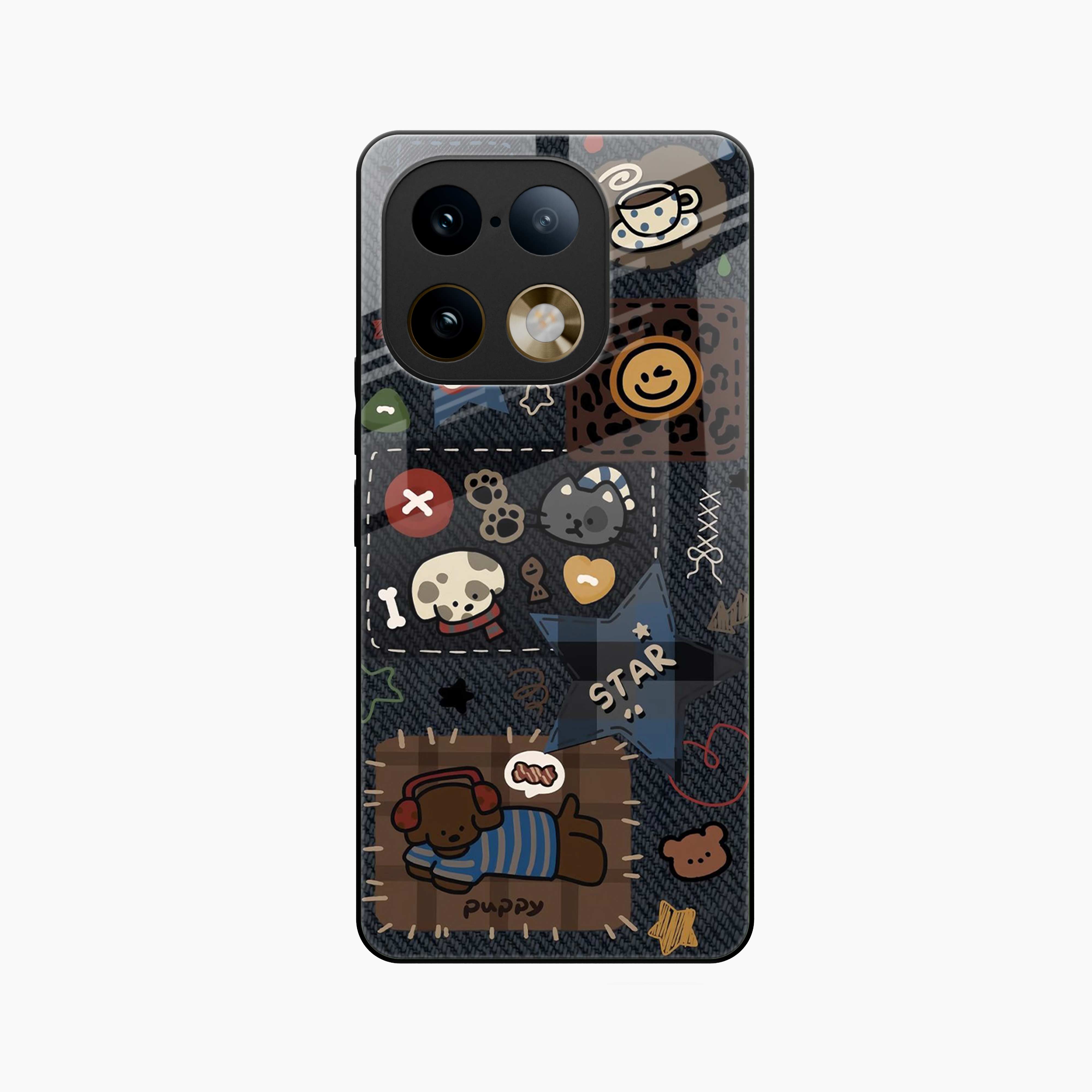 Cute Doodle Realme 16 Pro Plus 5G Back Cover