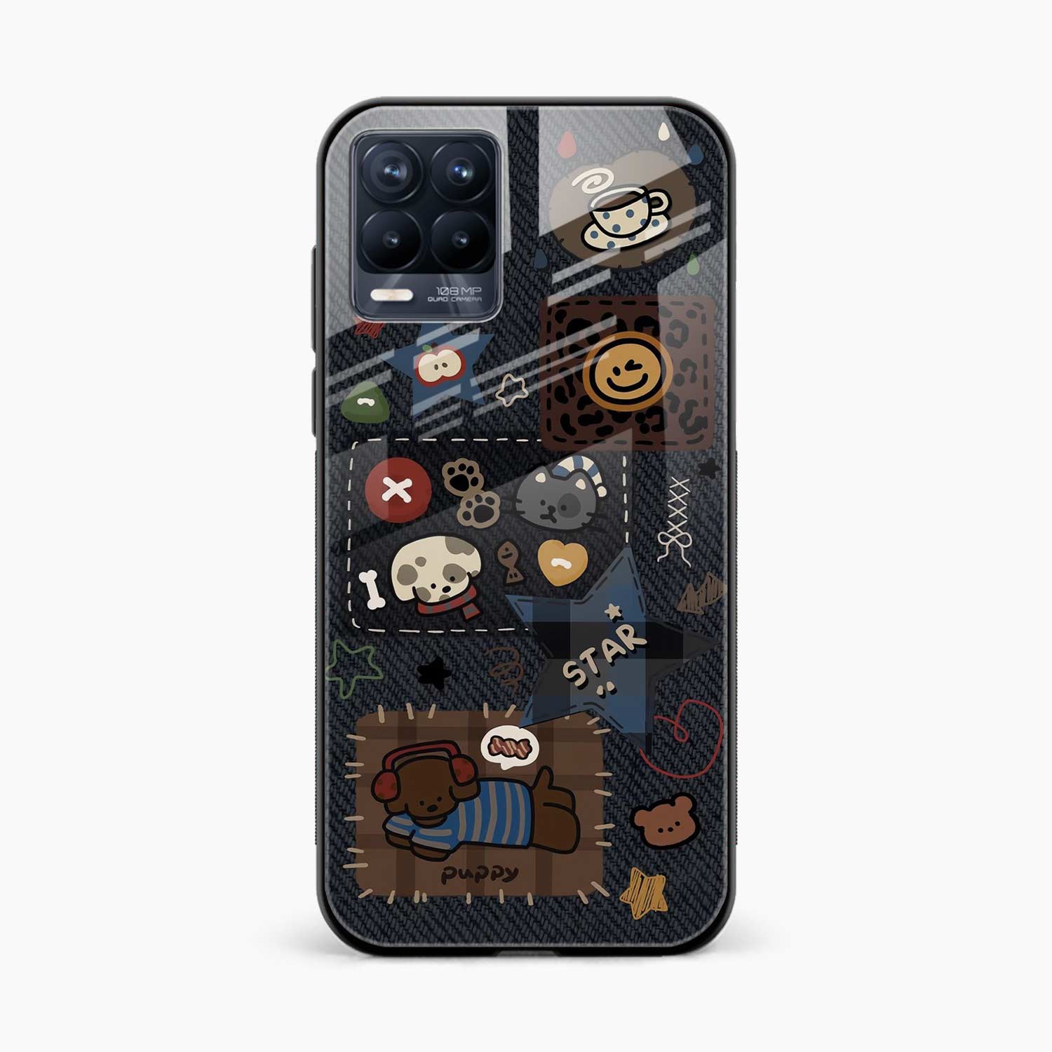 Cute Doodle Realme 8 Pro Back Cover