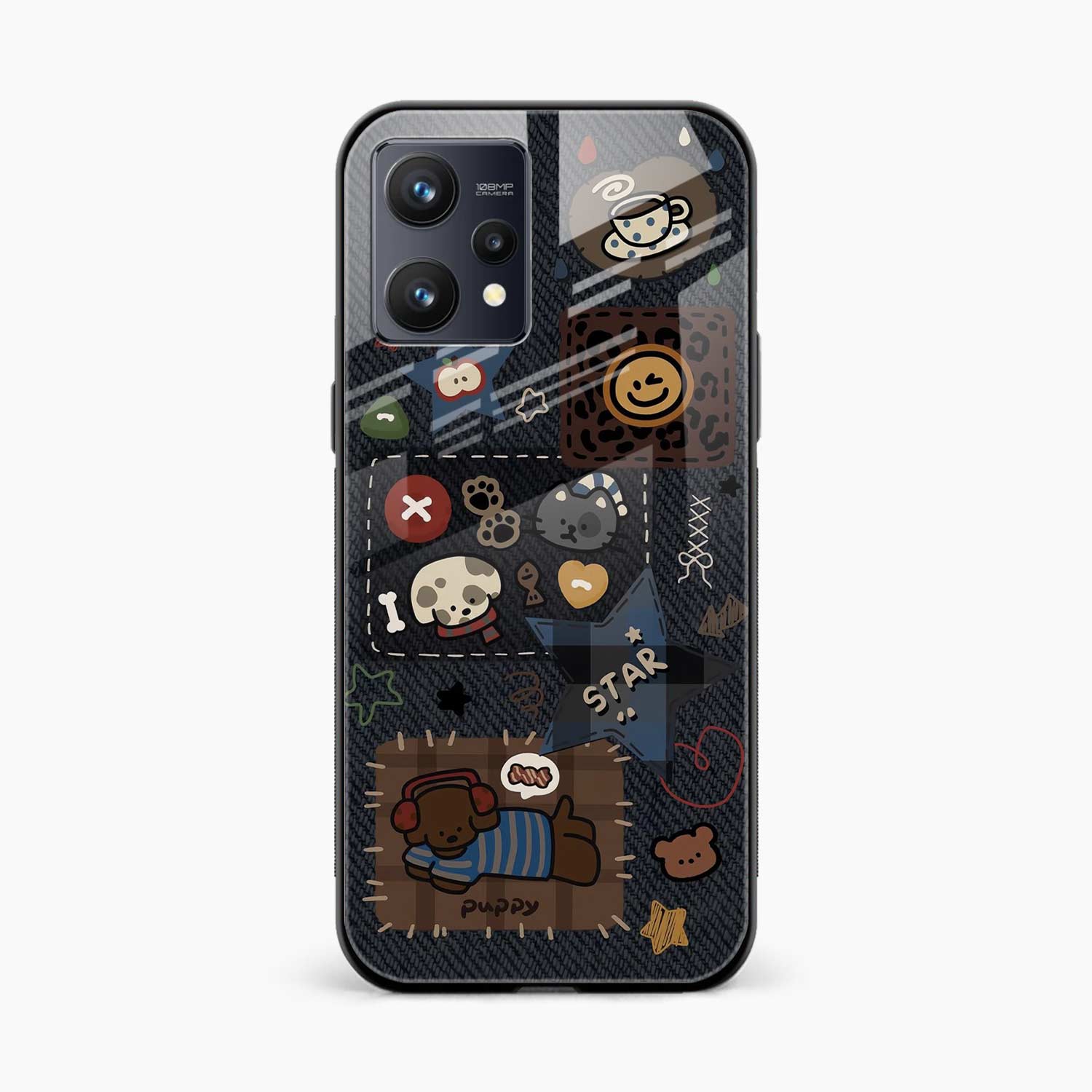 Cute Doodle Realme 9 Pro Plus Back Cover