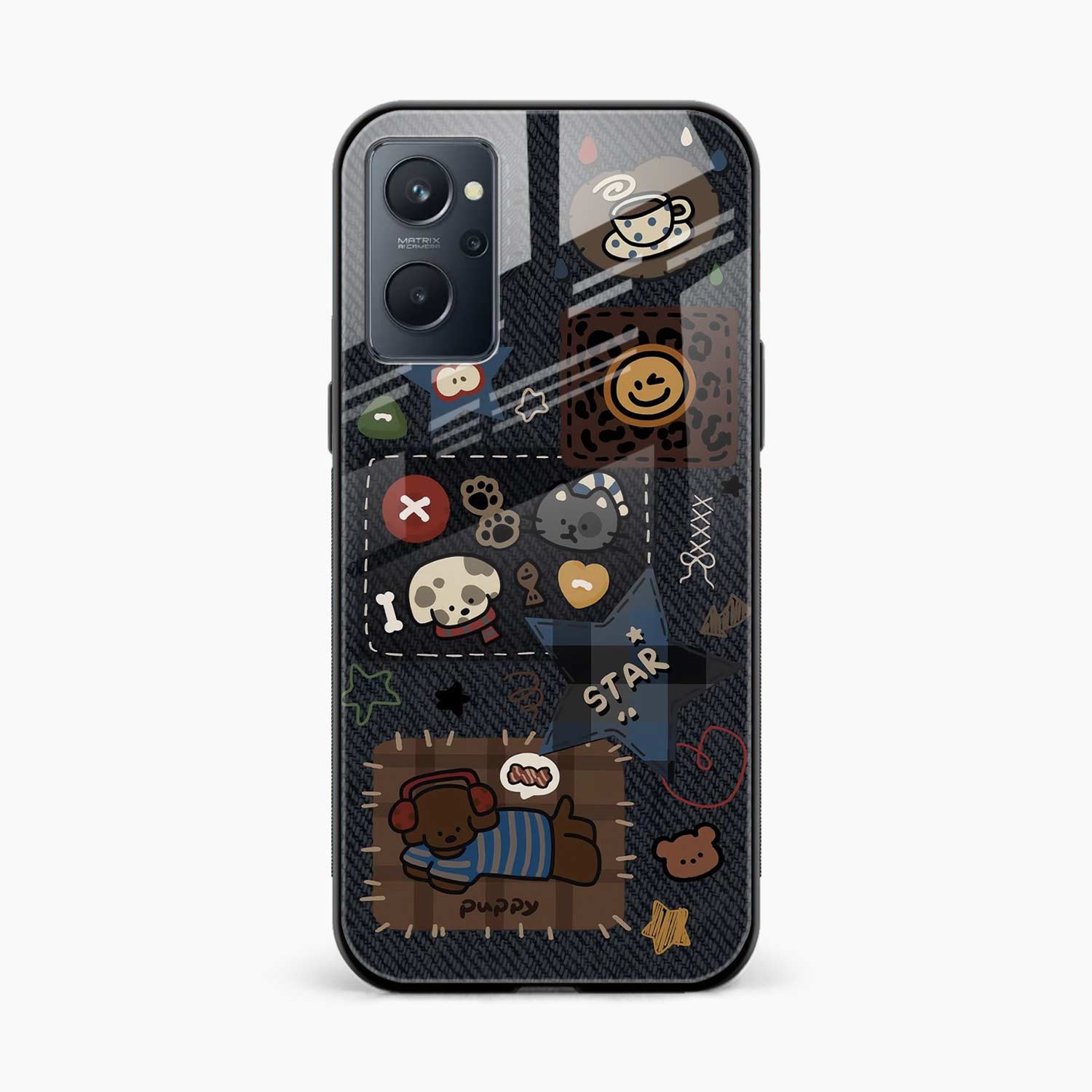 Cute Doodle Realme 9i 4G Back Cover
