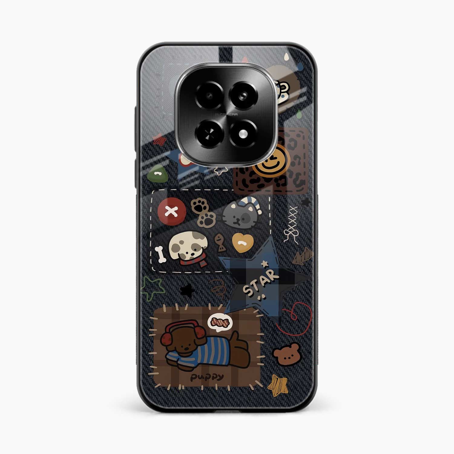 Cute Doodle Realme C63 5G Back Cover