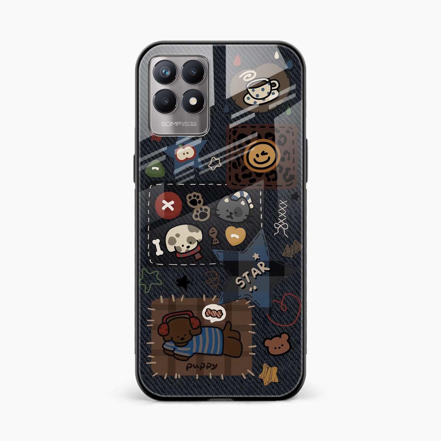 Cute Doodle Realme Narzo 50 Back Cover