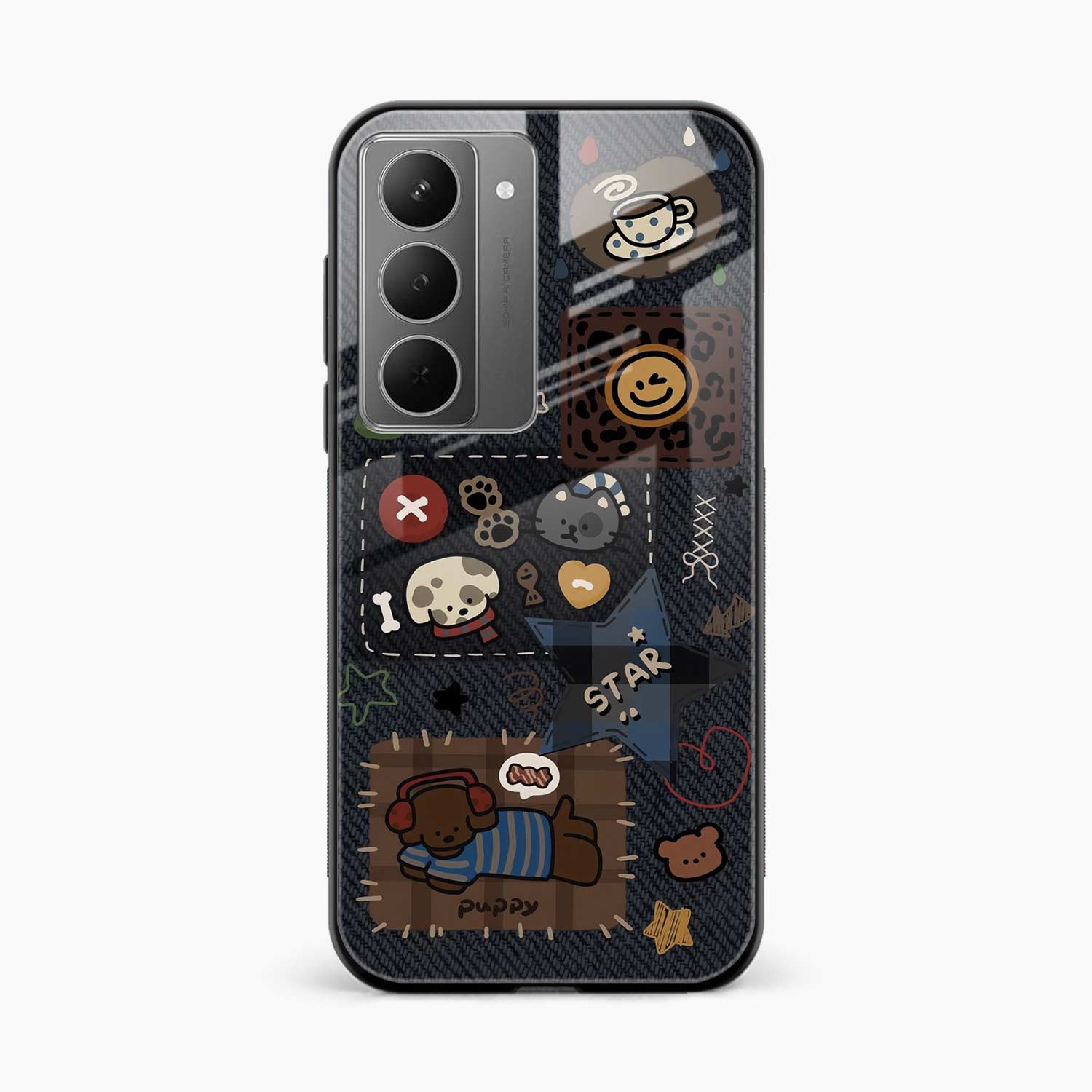 Cute Doodle Realme Narzo 80x 5G Back Cover