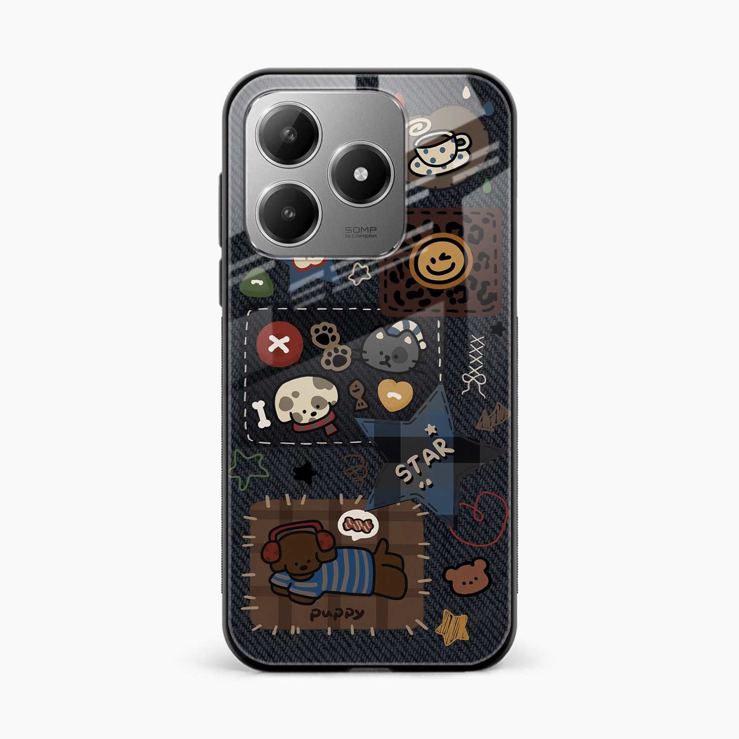 Cute Doodle Realme Narzo N53 Back Cover