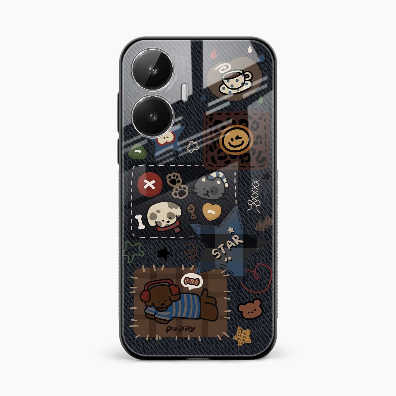 Cute Doodle Realme Narzo N55 Back Cover
