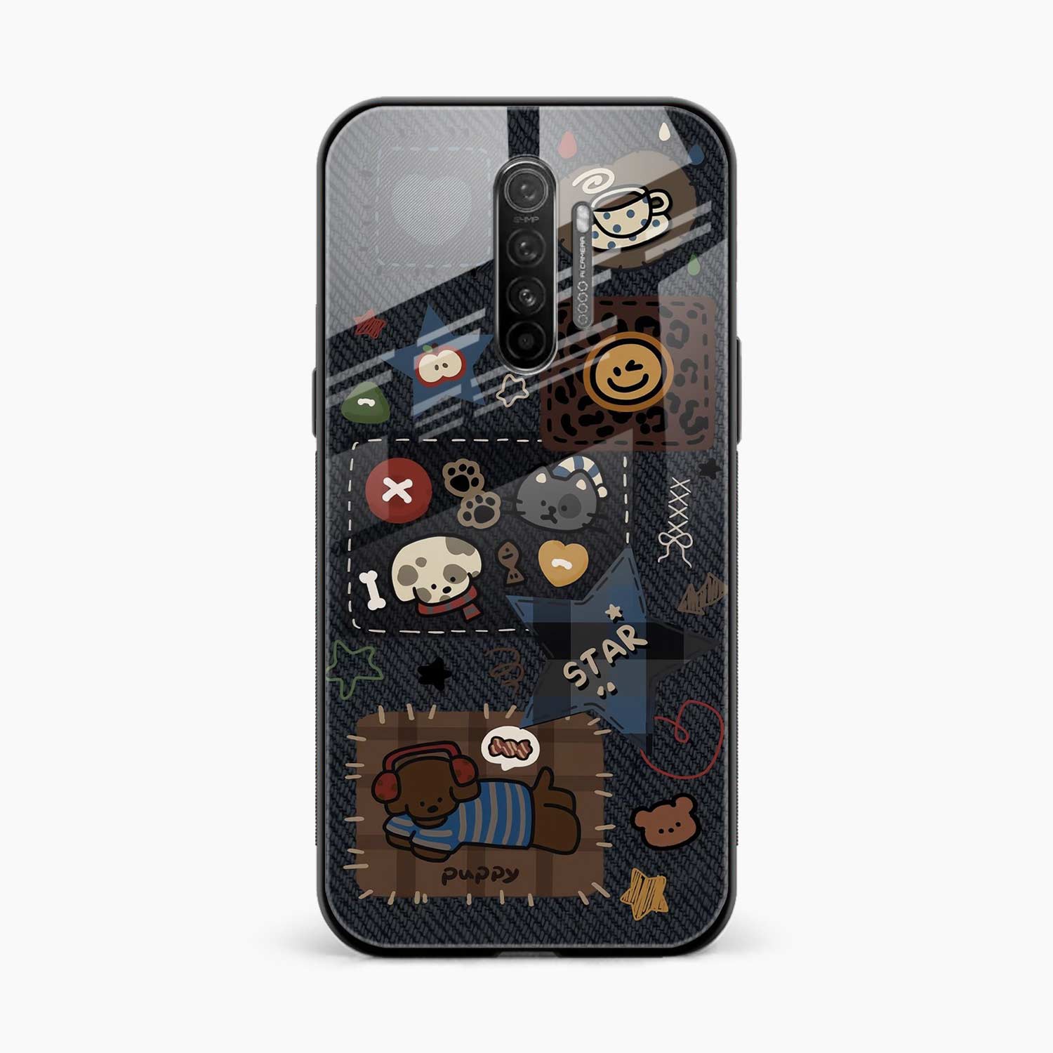 Cute Doodle Realme X2 Pro Back Cover