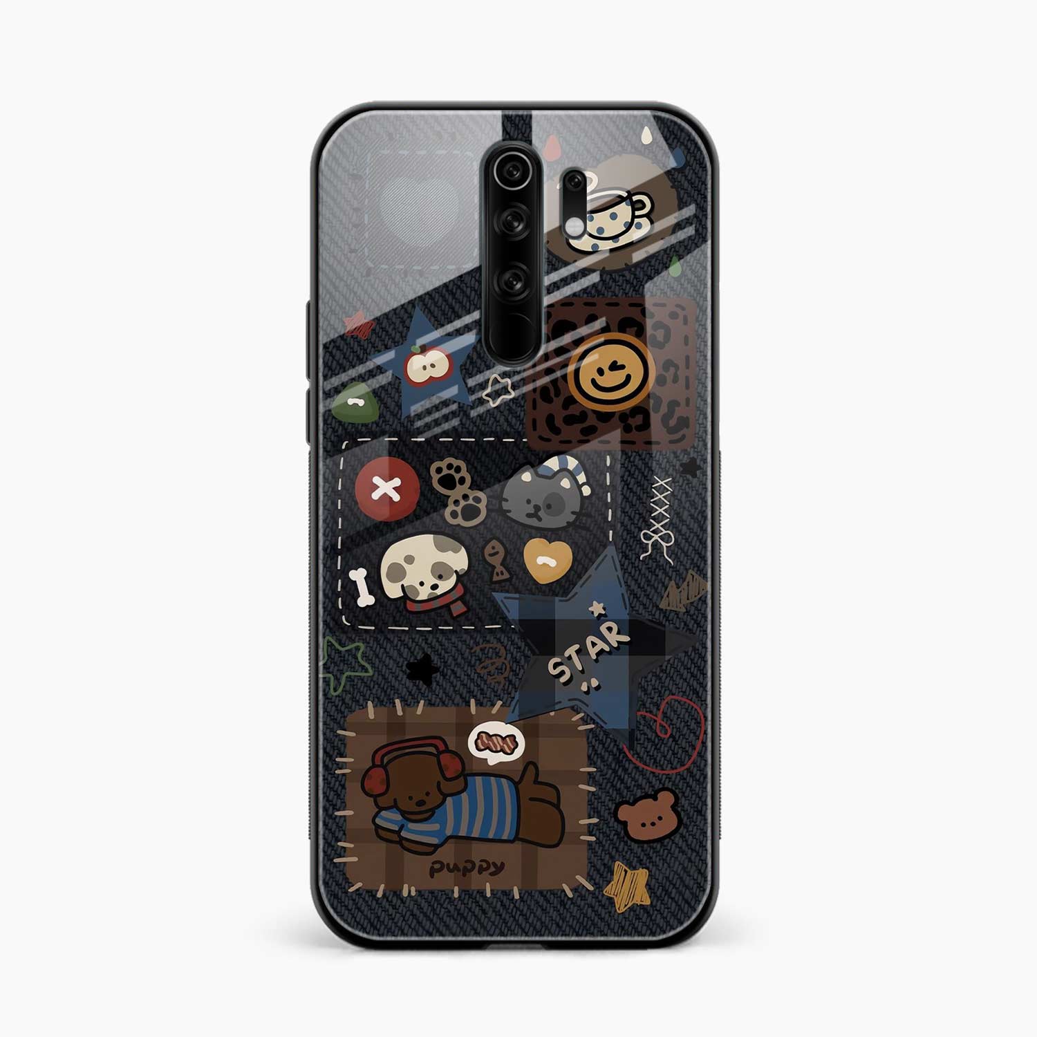 Cute Doodle Redmi 9 Prime Back Cover