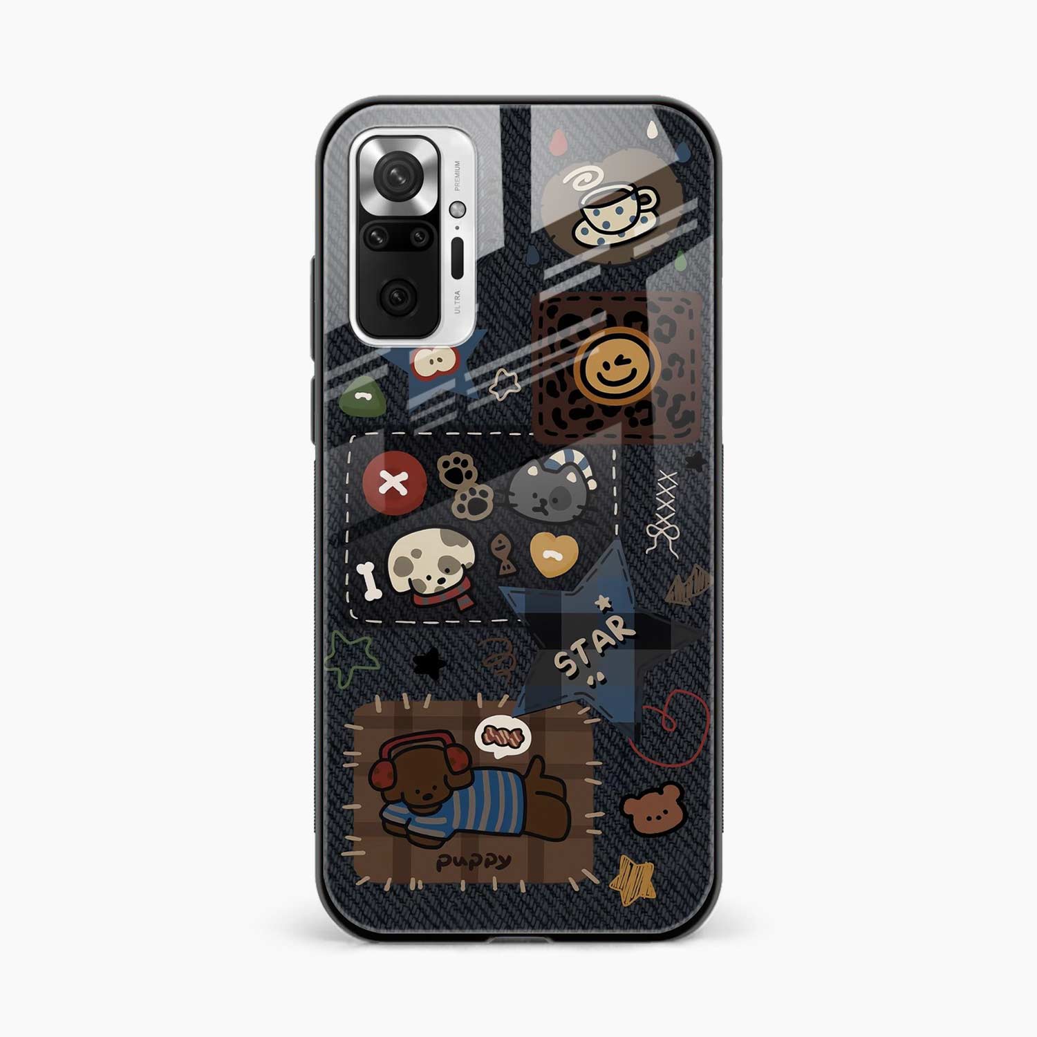 Cute Doodle Redmi Note 10 Pro Back Cover