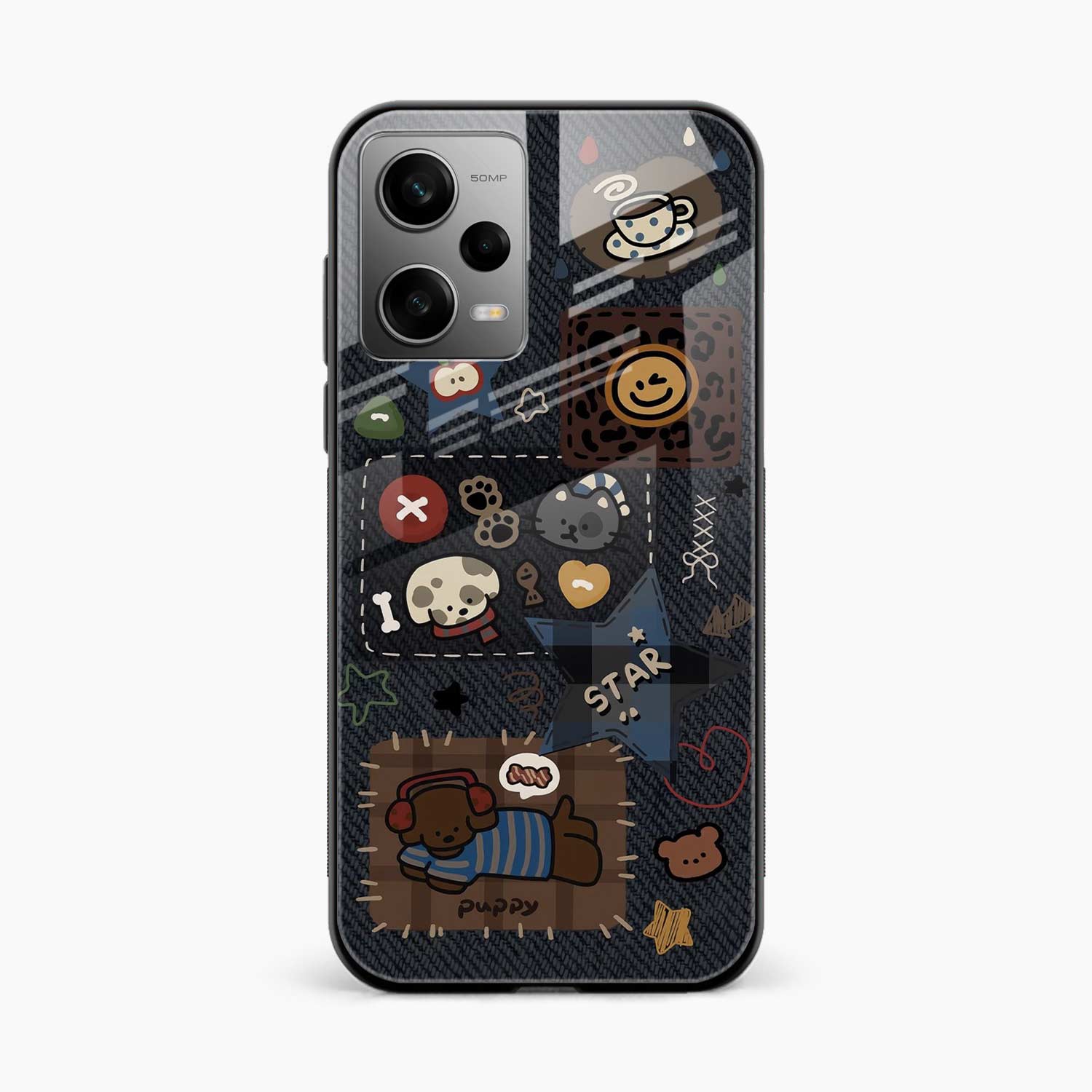 Cute Doodle Redmi Note 12 Pro Plus Back Cover