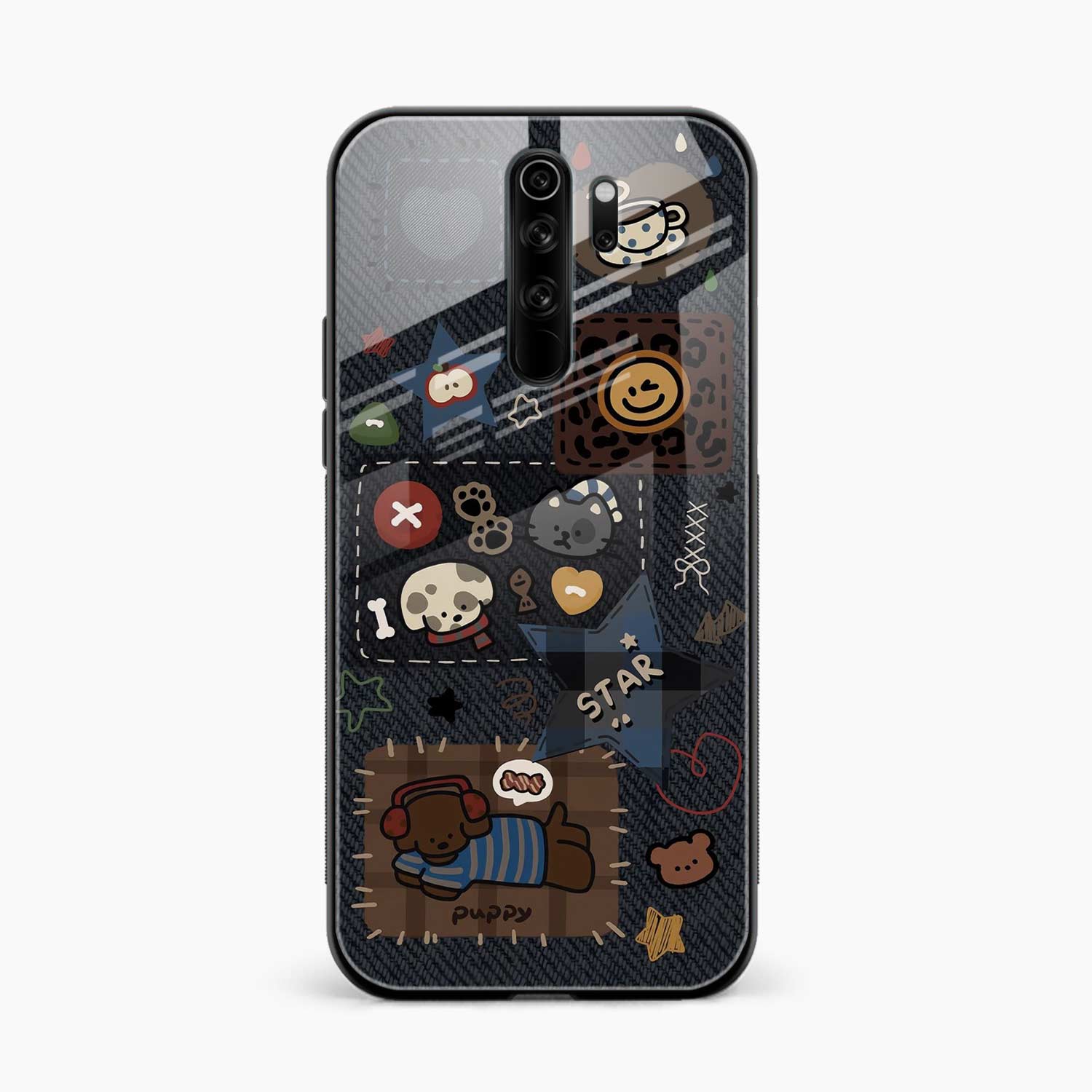 Cute Doodle Redmi Note 8 Pro Back Cover