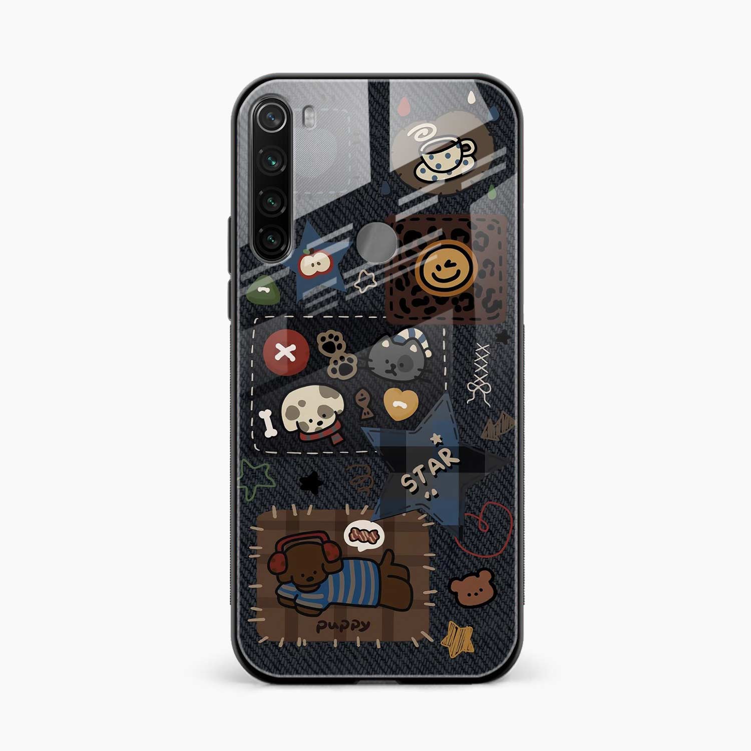 Cute Doodle Redmi Note 8 Back Cover