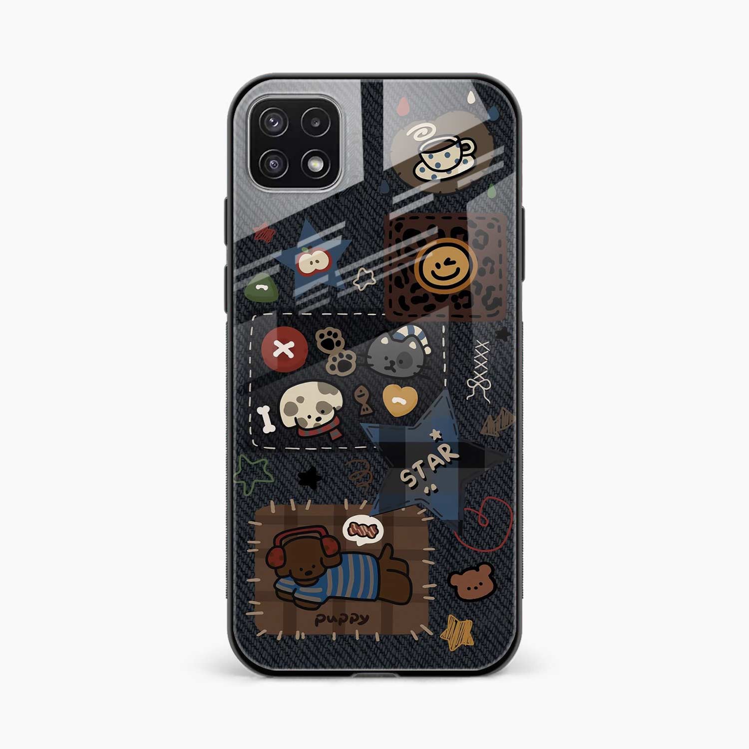 Cute Doodle Samsung A22 5G Back Cover