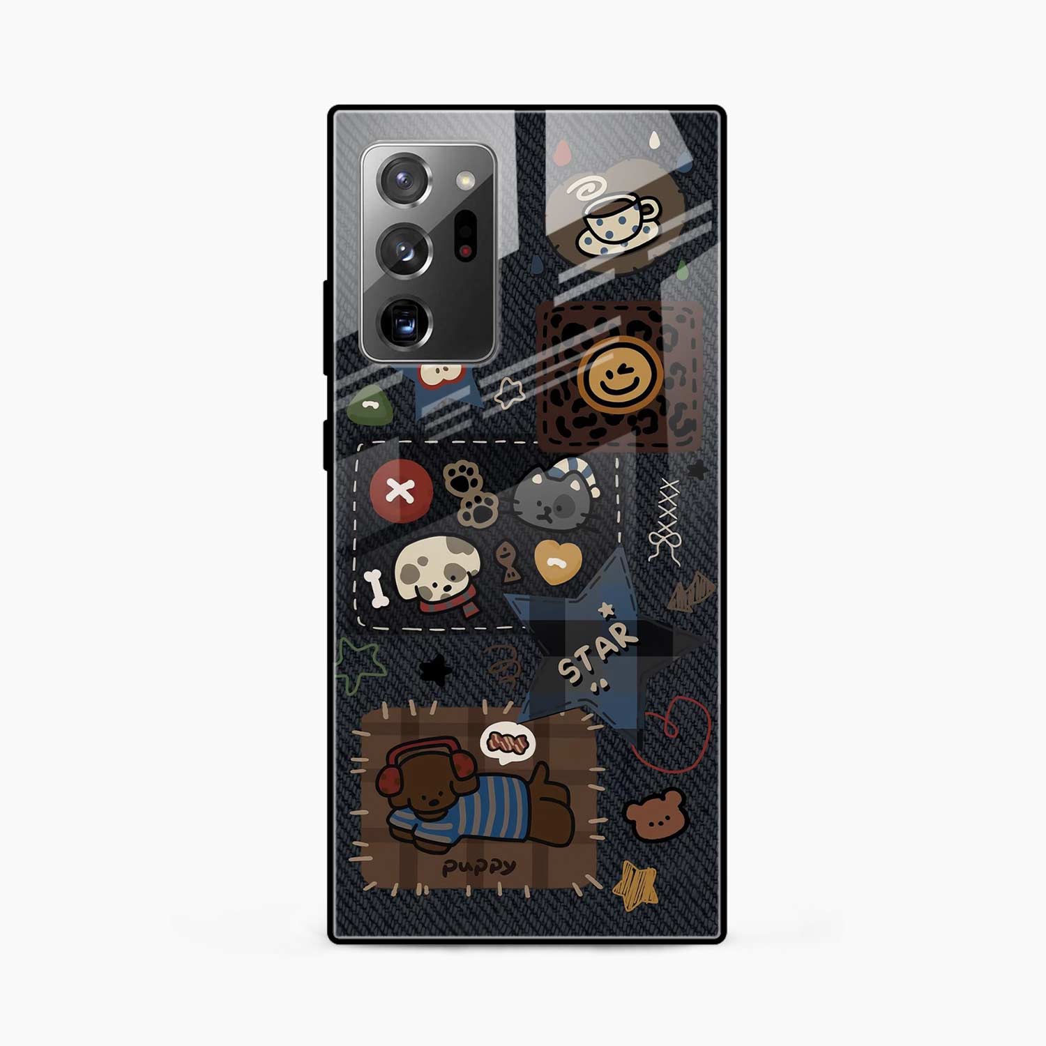 Cute Doodle Samsung Note 20 Ultra Back Cover
