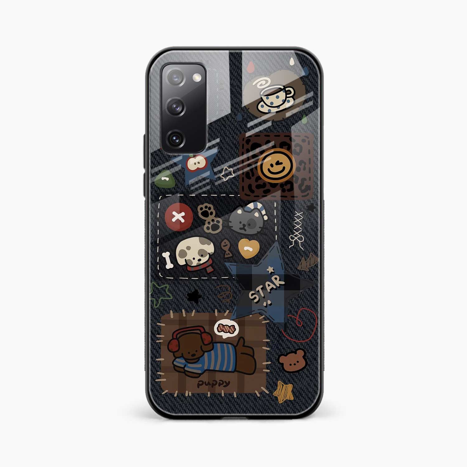 Cute Doodle Samsung S20 FE Back Cover