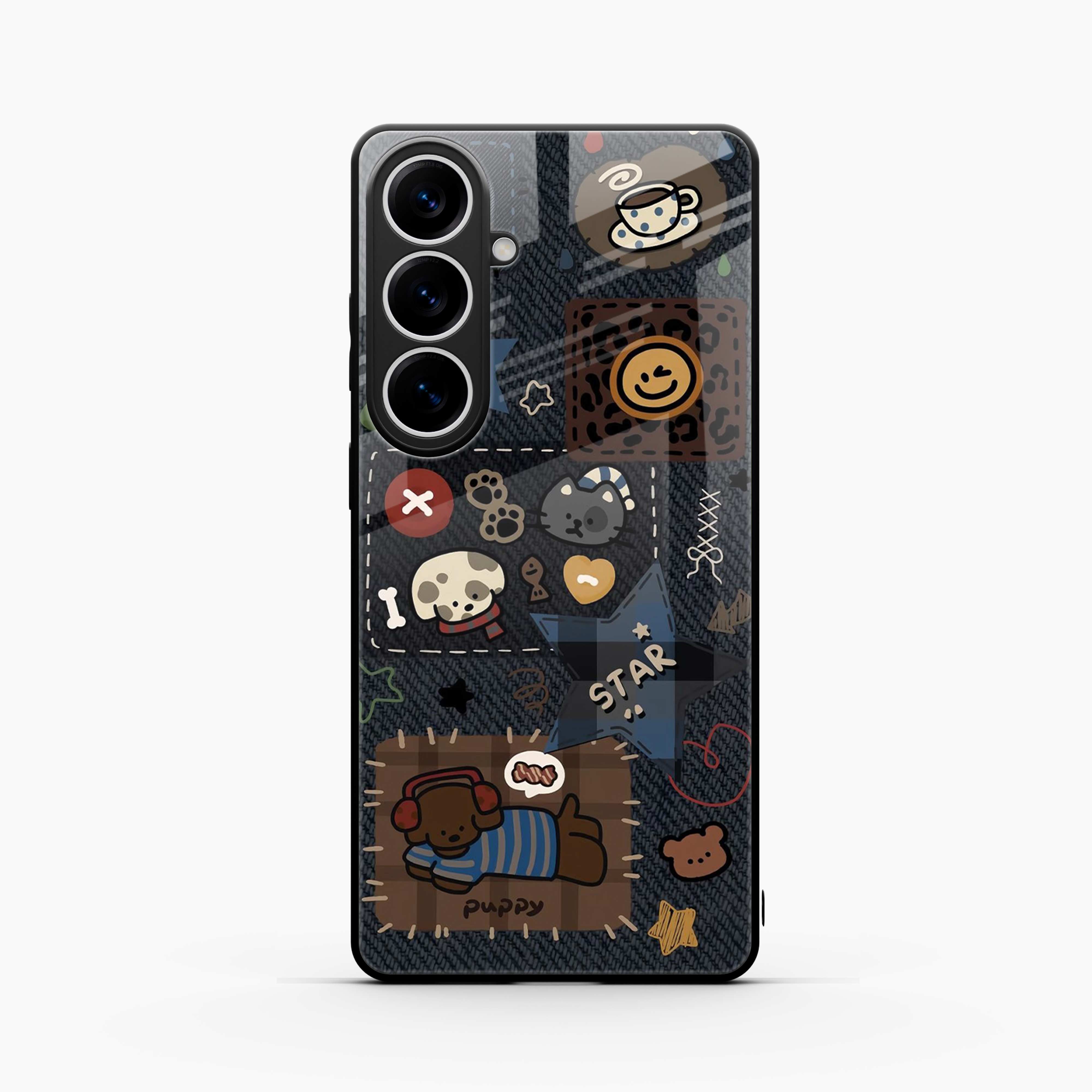 Cute Doodle Samsung S26 5G Back Cover