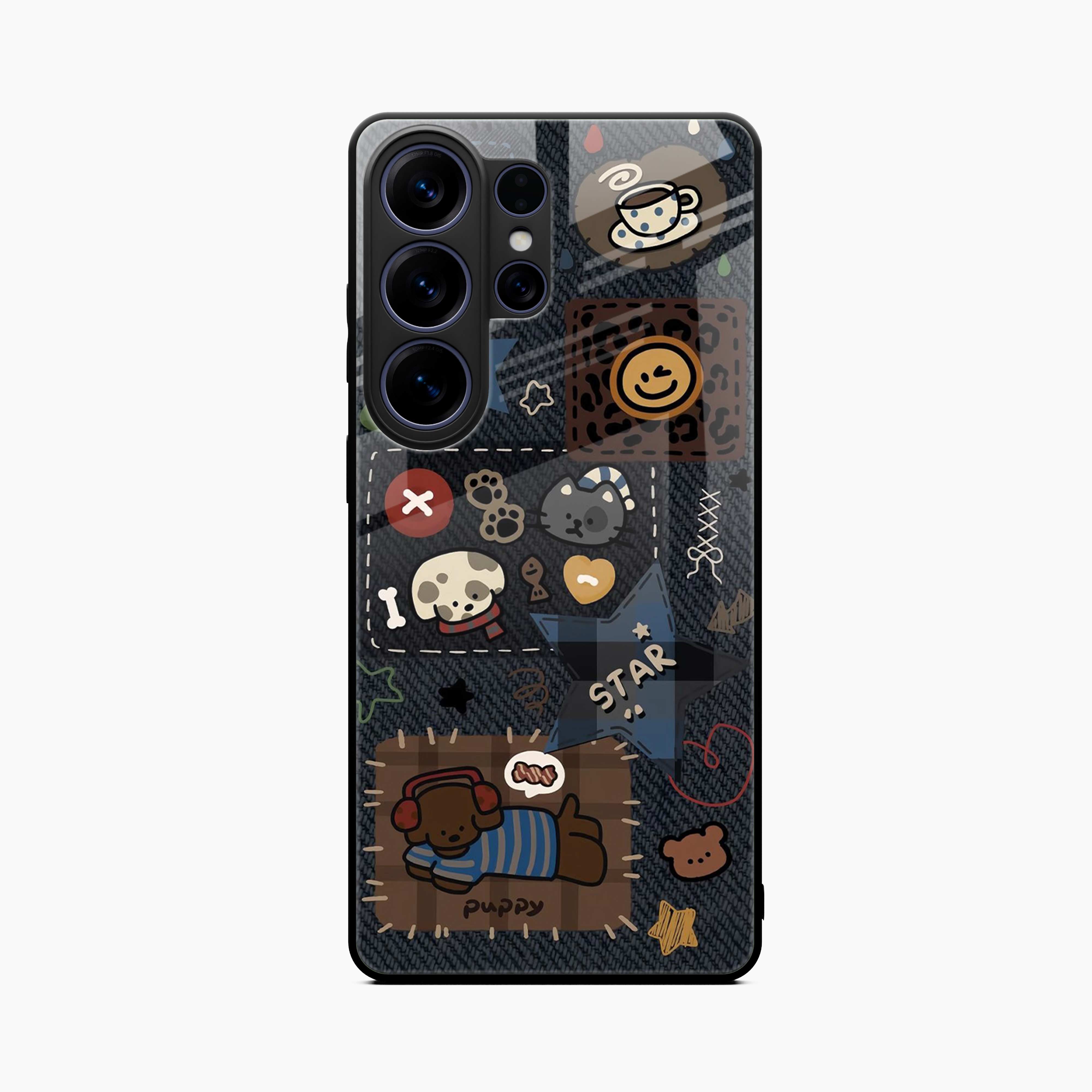 Cute Doodle Samsung S26 Ultra 5G Back Cover