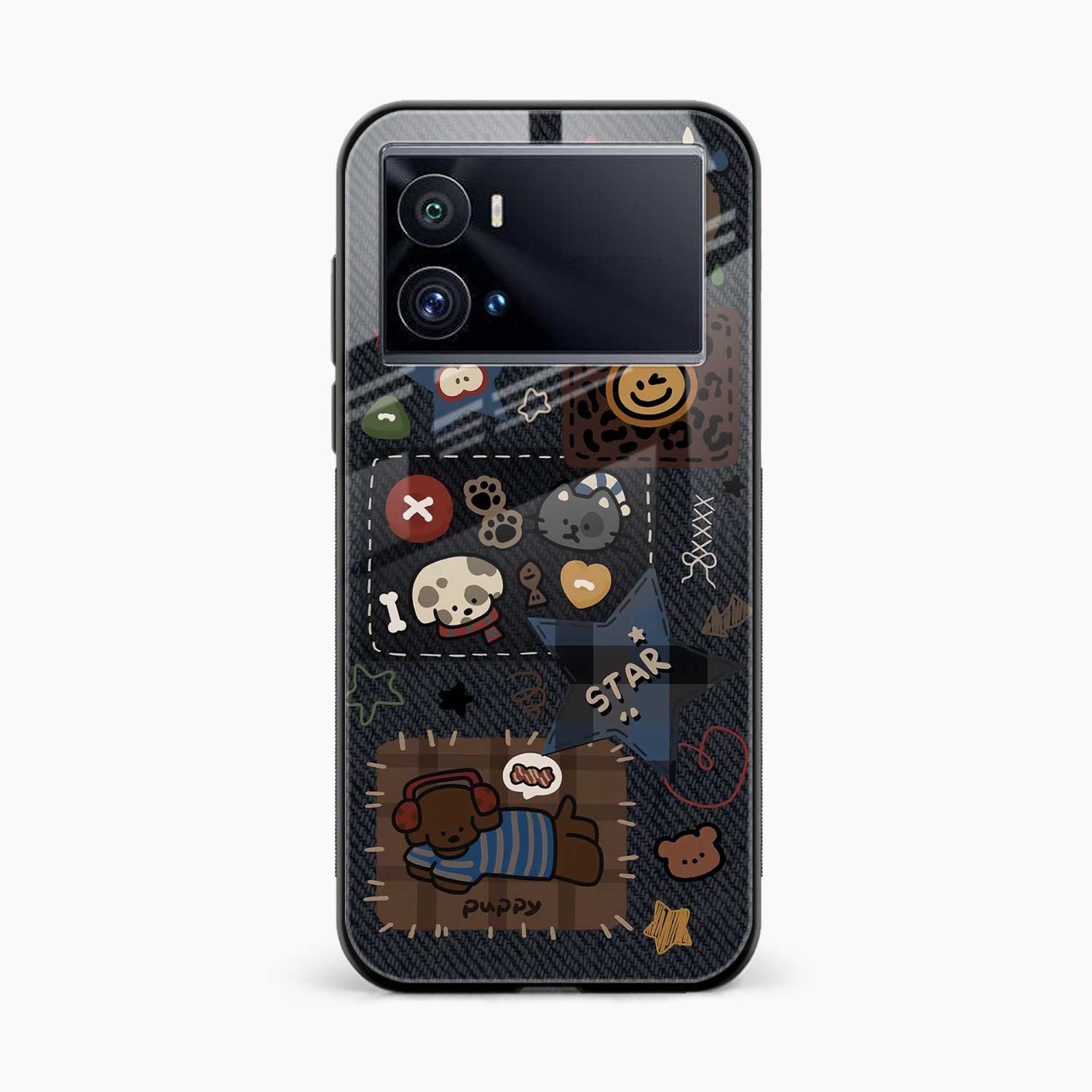 Cute Doodle Vivo Iqoo 9 Pro Back Cover