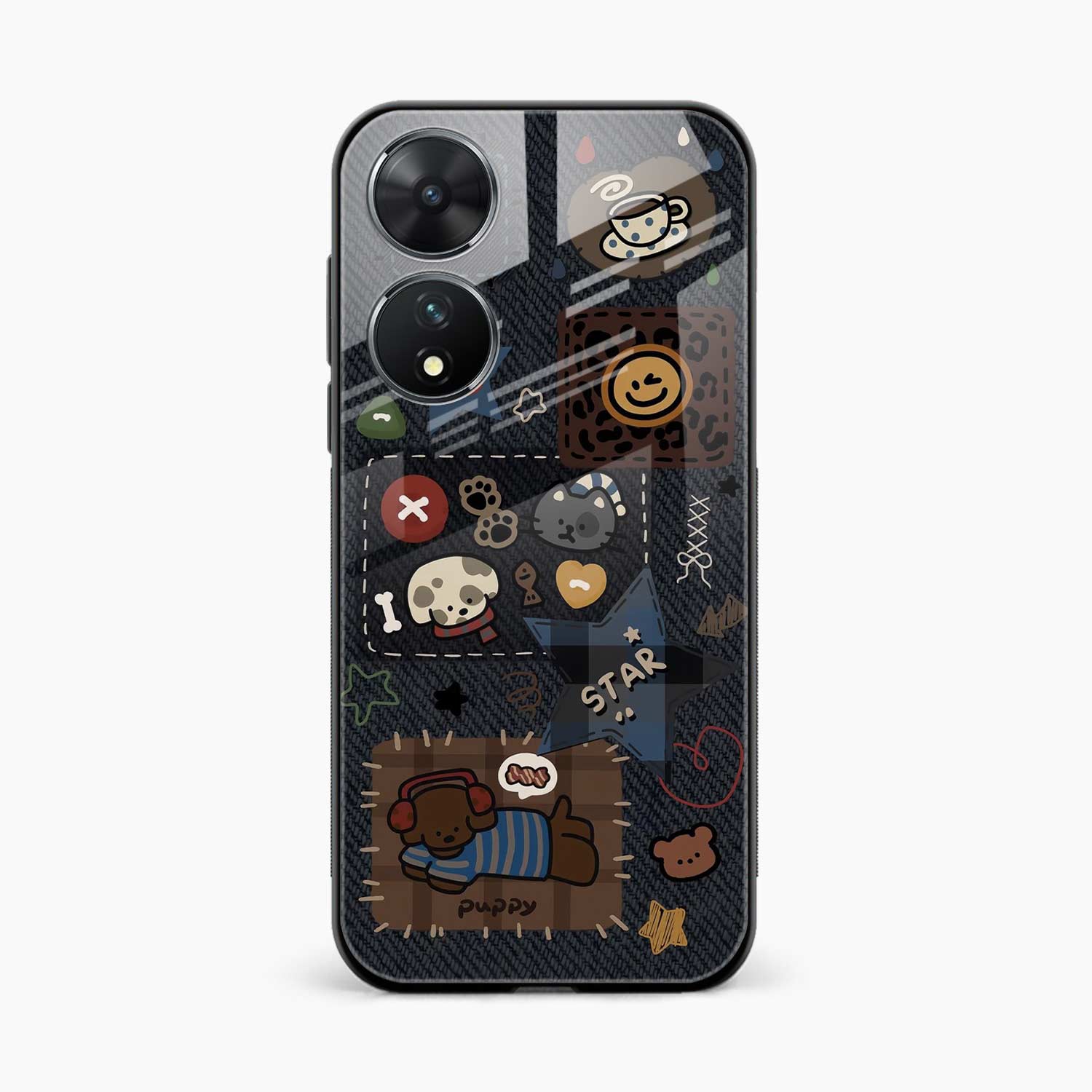 Cute Doodle Vivo T2 Back Cover