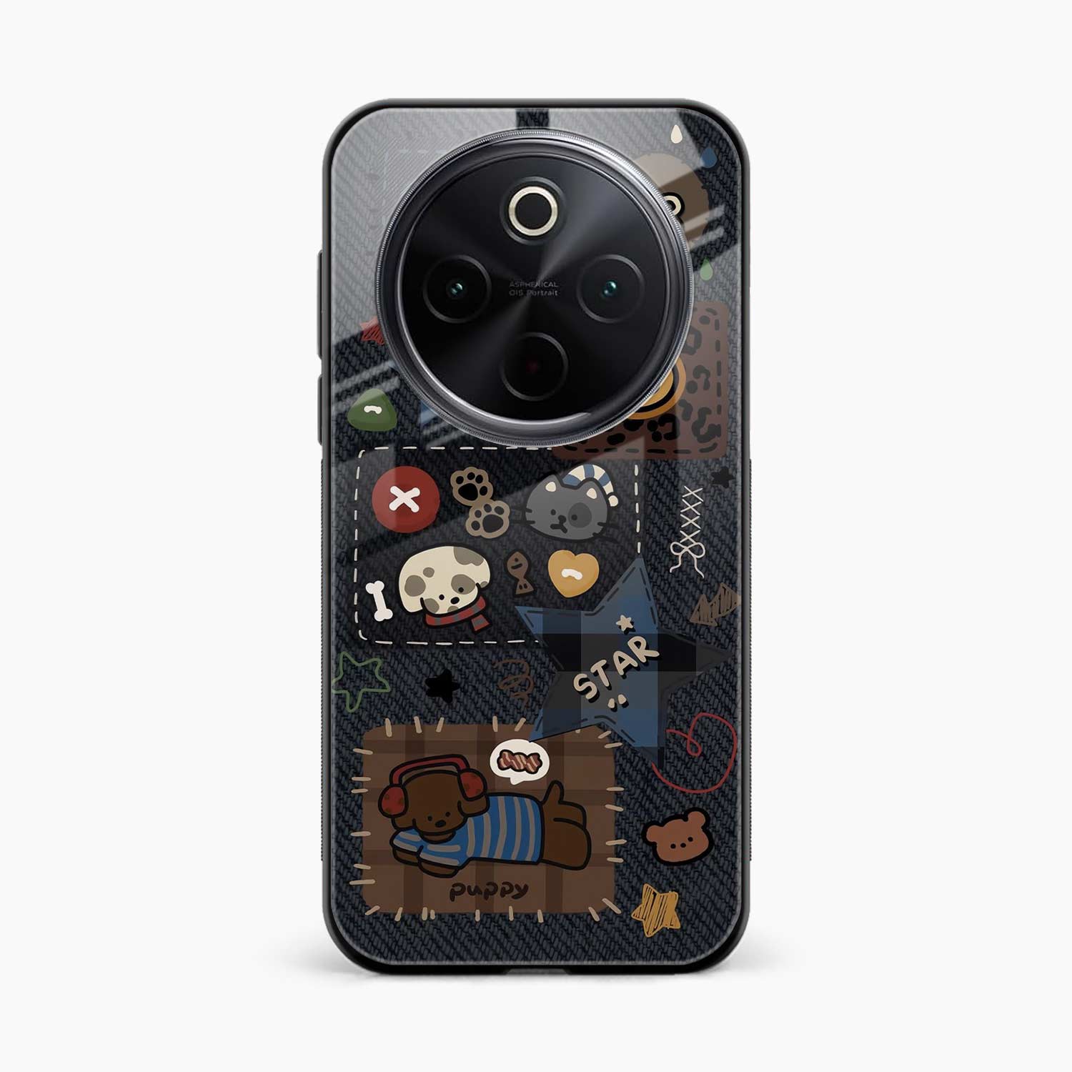 Cute Doodle Vivo T4 5G Back Cover